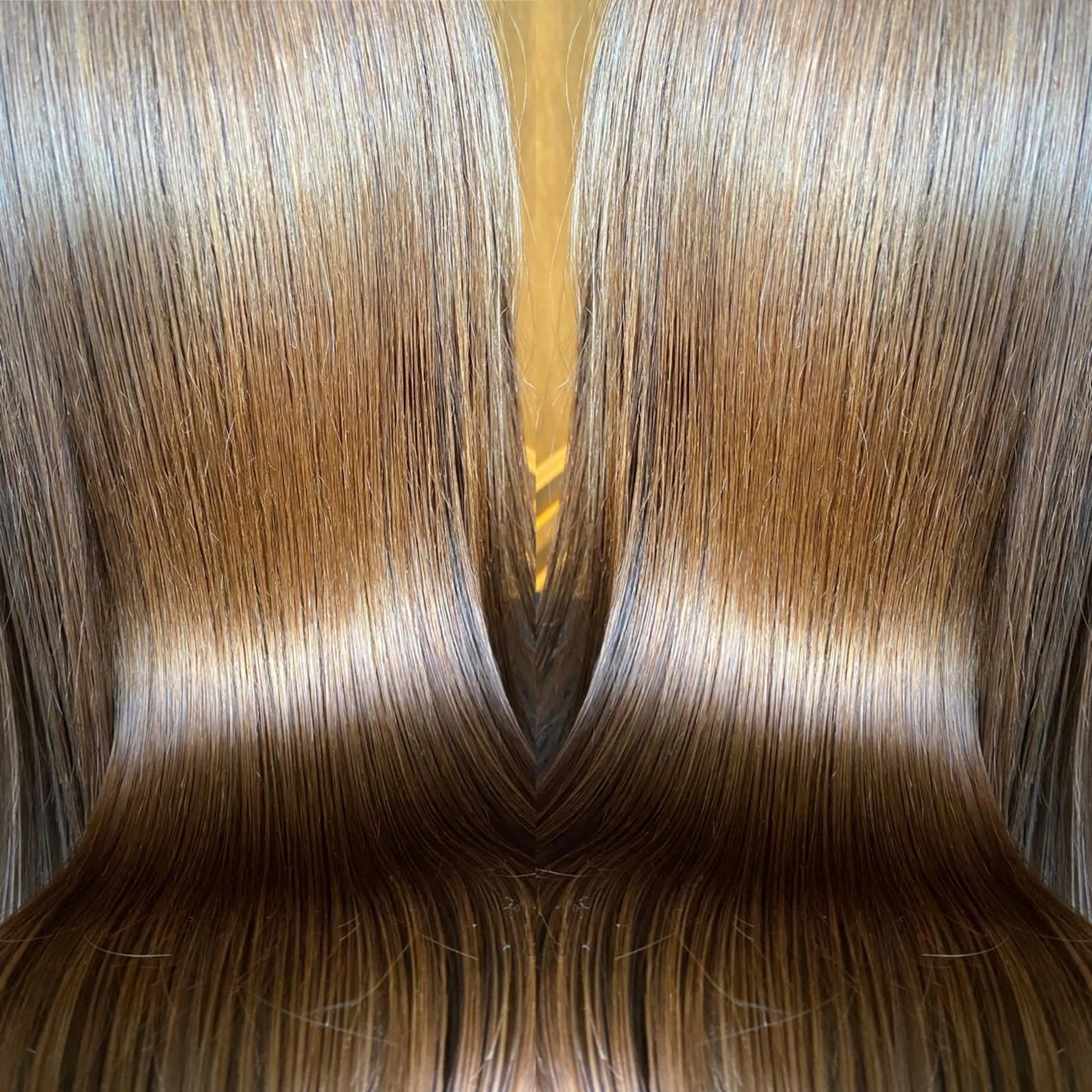 【ご褒美プラン✂️】カット＋縮毛矯正＋フルカラー＋2stepトリートメントの写真