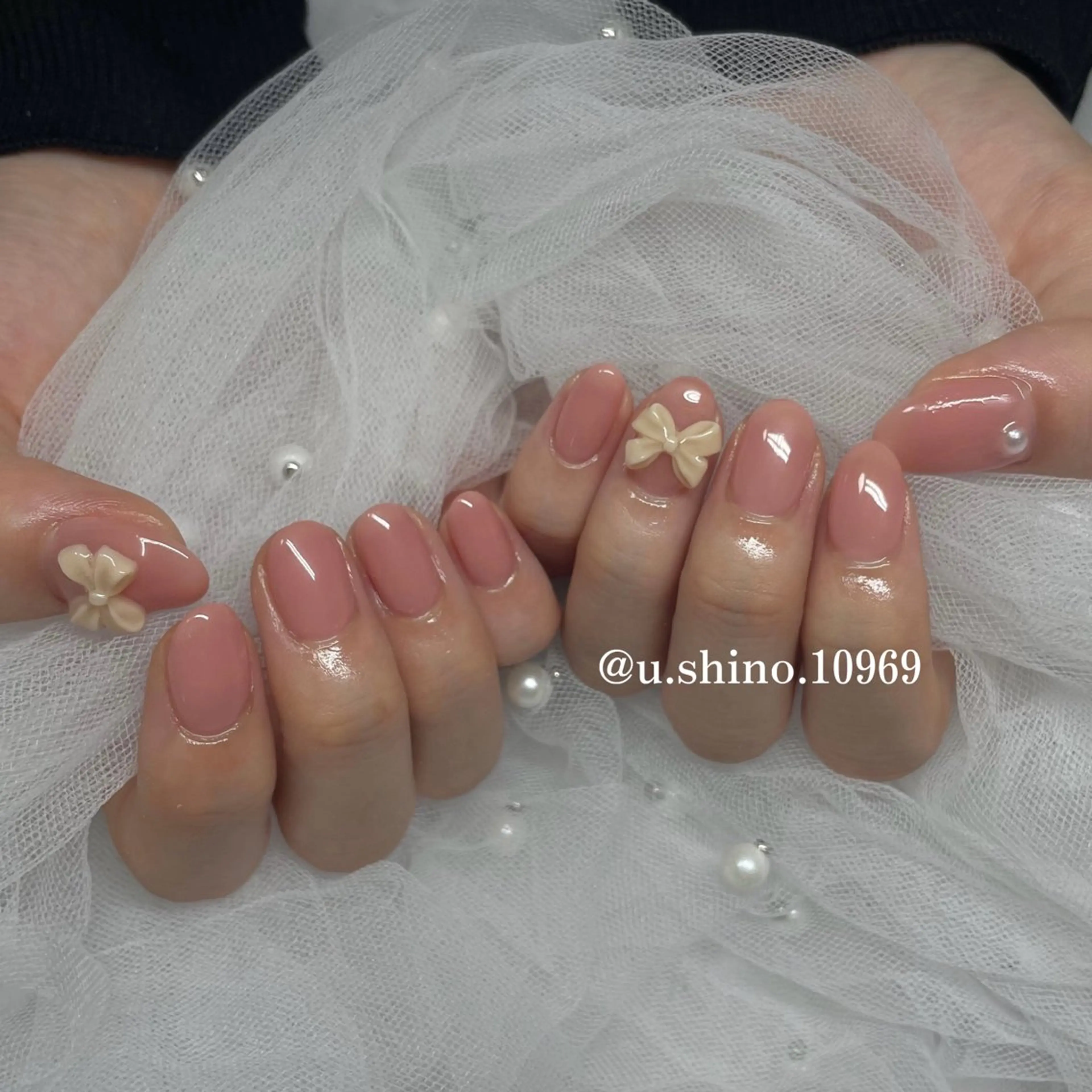 【ハンド】ワンカラー🌸(オフ無し)の写真