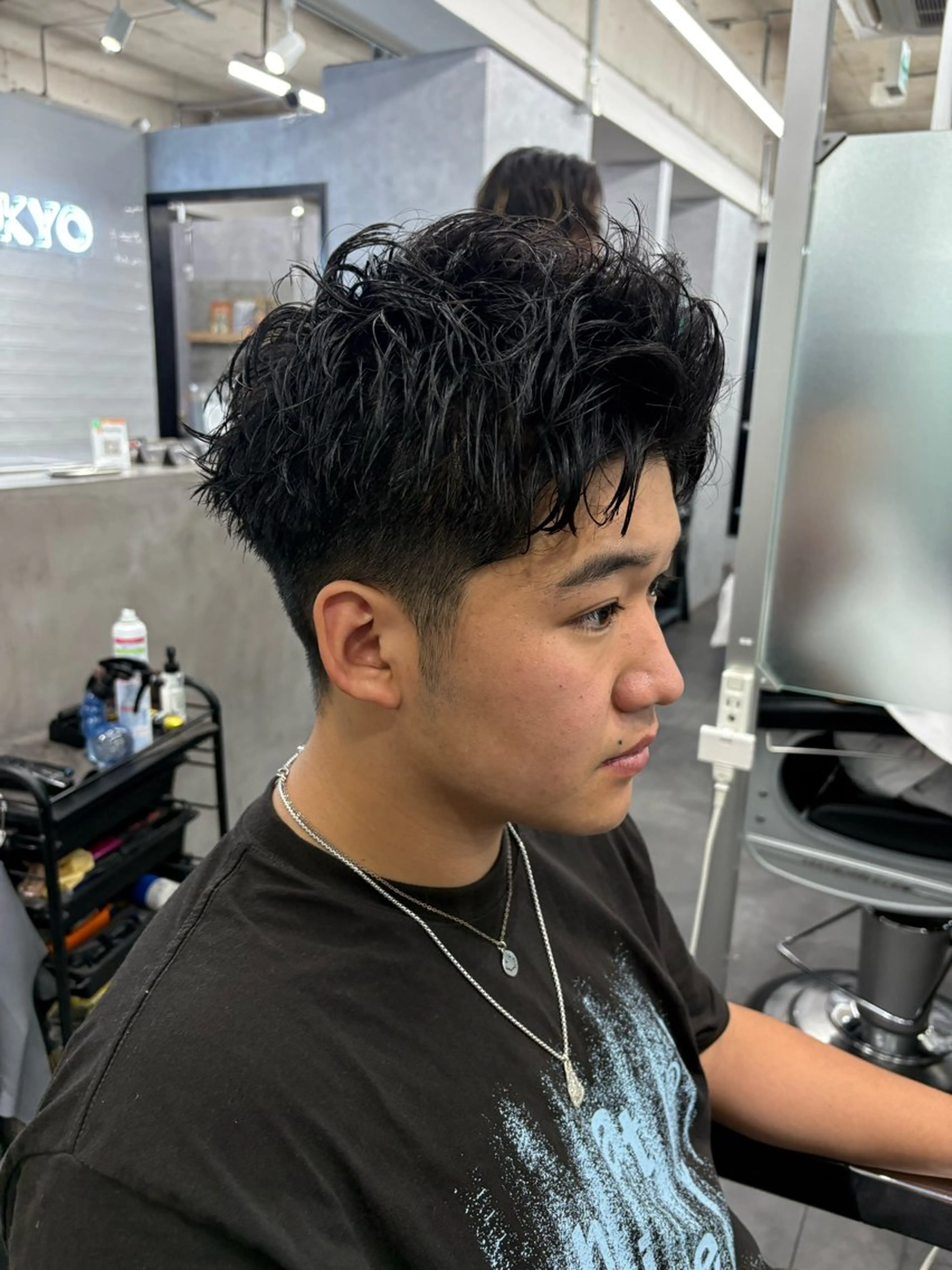 ショート メンズ カット 本間 颯太のヘアスタイル