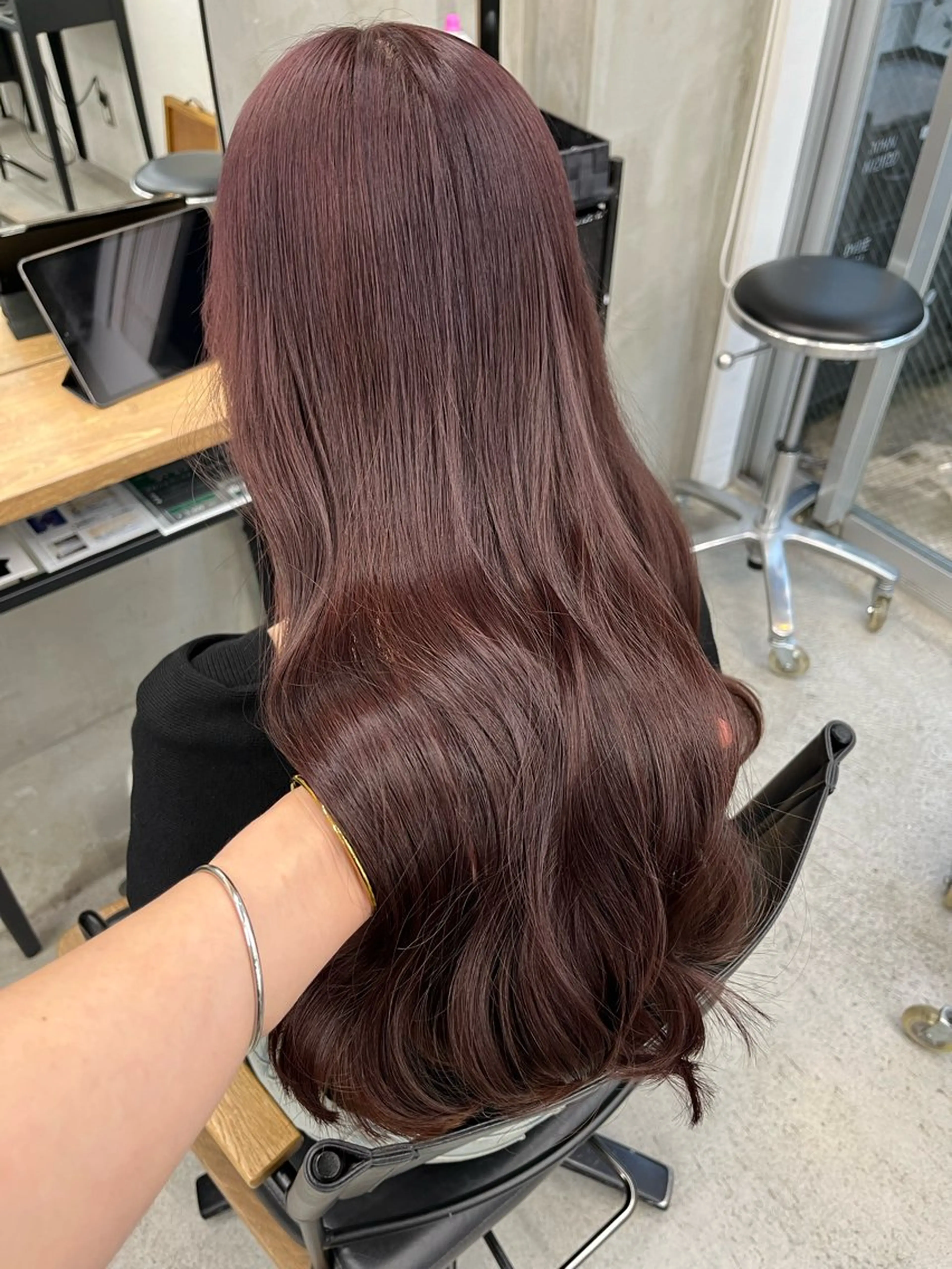 ロング カラー ヘアアレンジ ラベンダーカラー ピンクカラー ピンクラベンダー 🫧透明感カラー/ ナルハ🫧のヘアスタイル