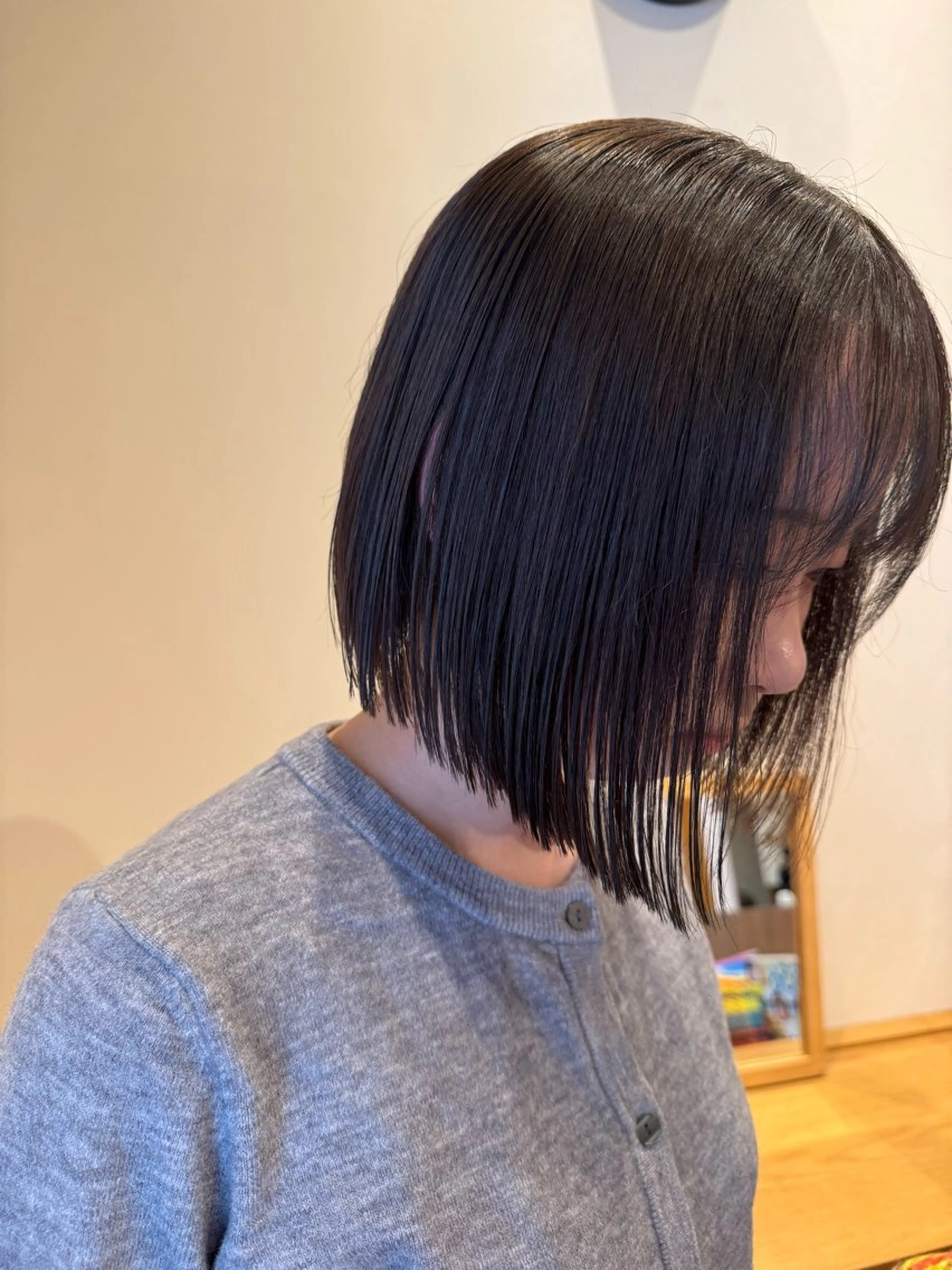 ショート ボブ カット ヘッドスパ ENIF　大島 芽生のヘアスタイル