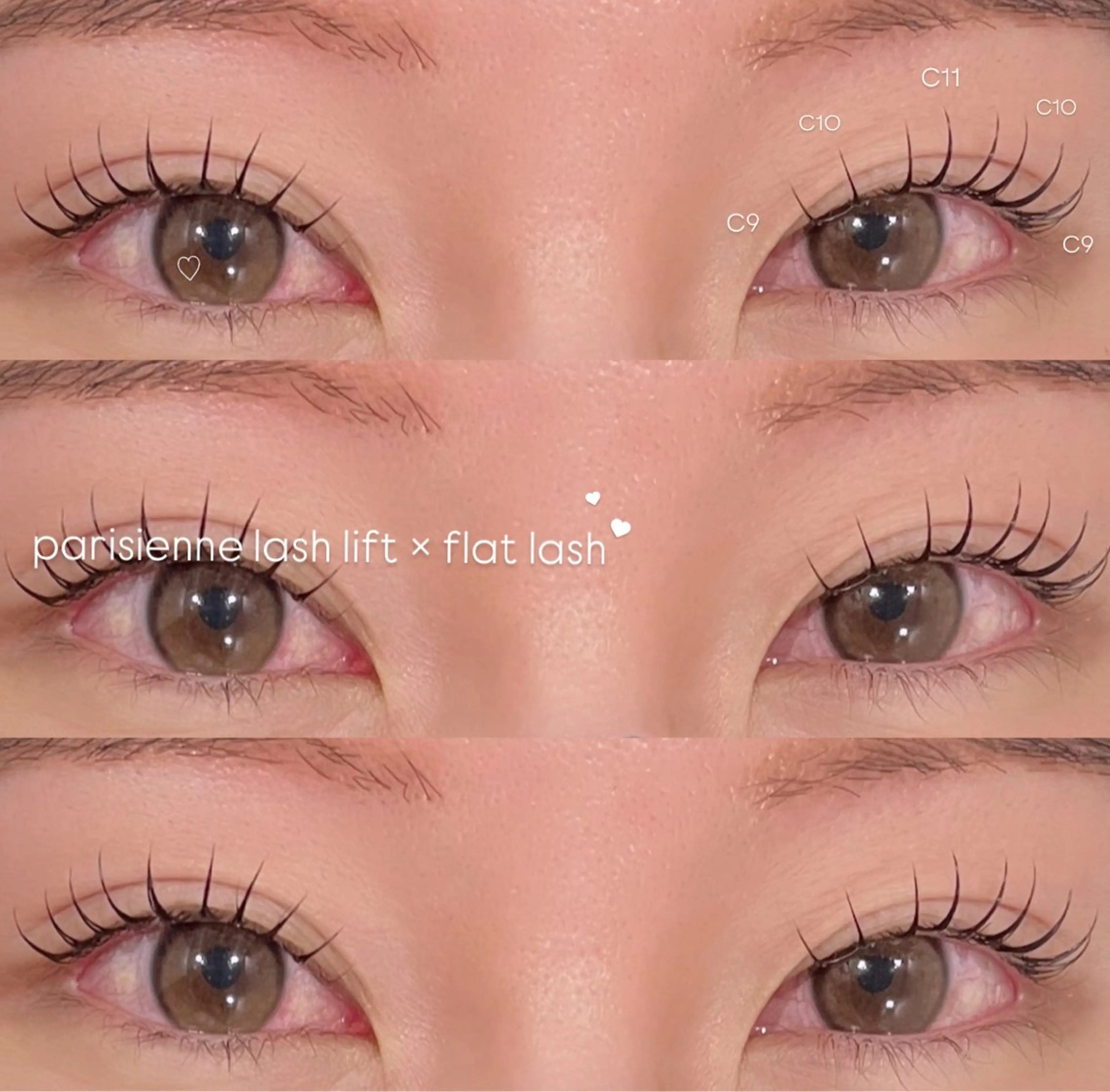 マツエク・マツパ マツエク Rinka/束感/L ED/Lカール🎀‎のマツエク・マツパデザイン