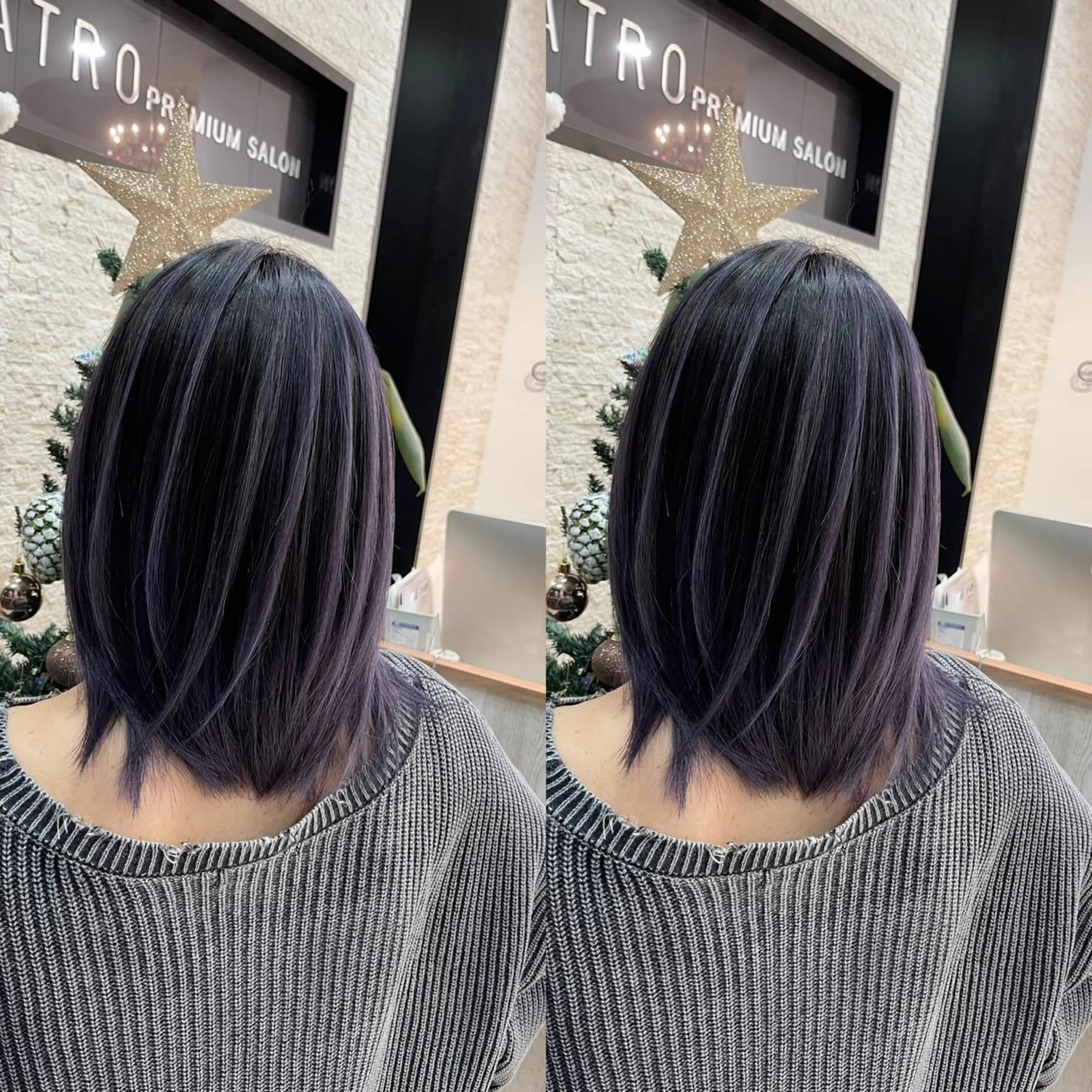 ミディアム ヘアカラー トリートメント Y Uのヘアスタイル