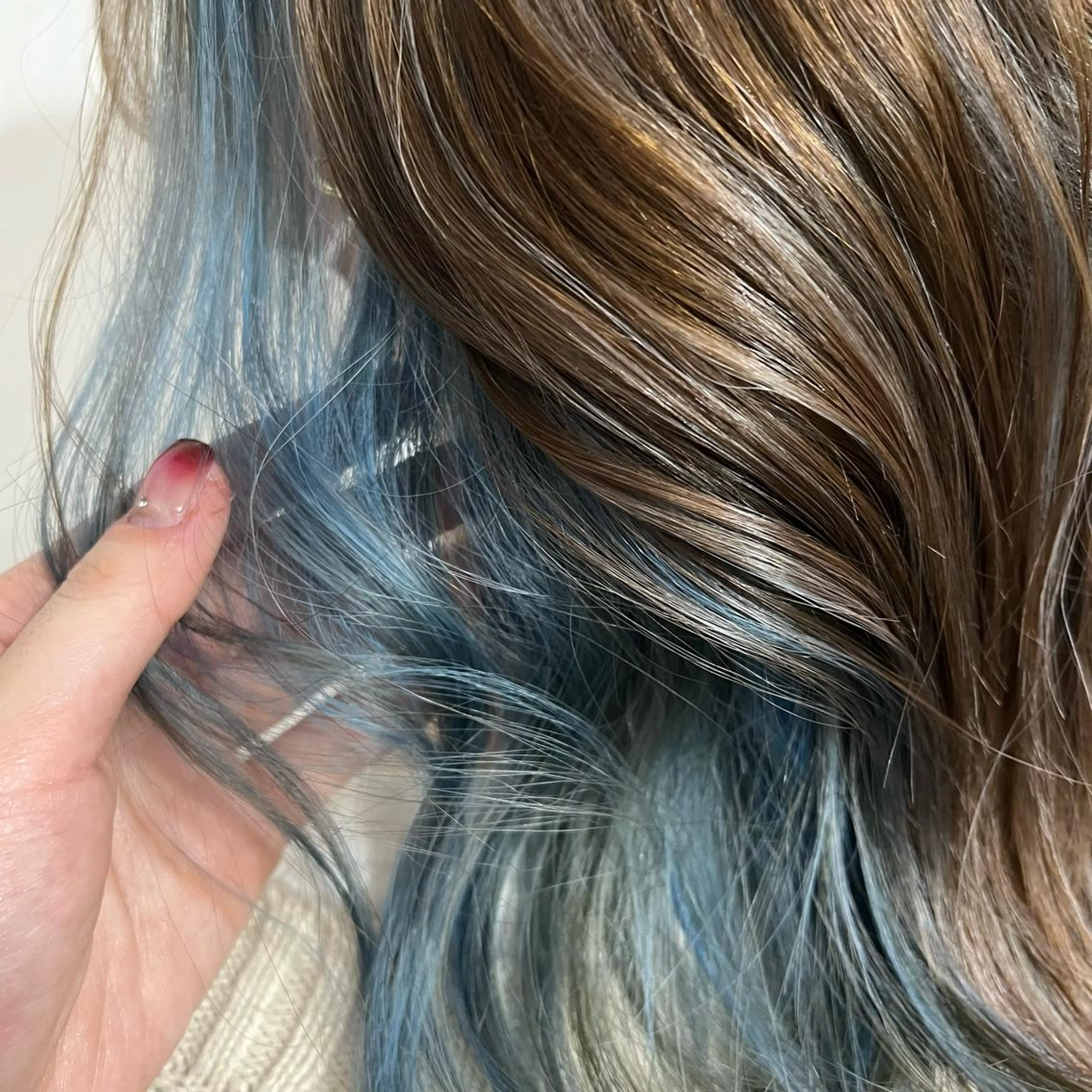 カラー ブルーカラー 🎀Plaisir 《中野》 🎀マユのマツエク・マツパデザイン