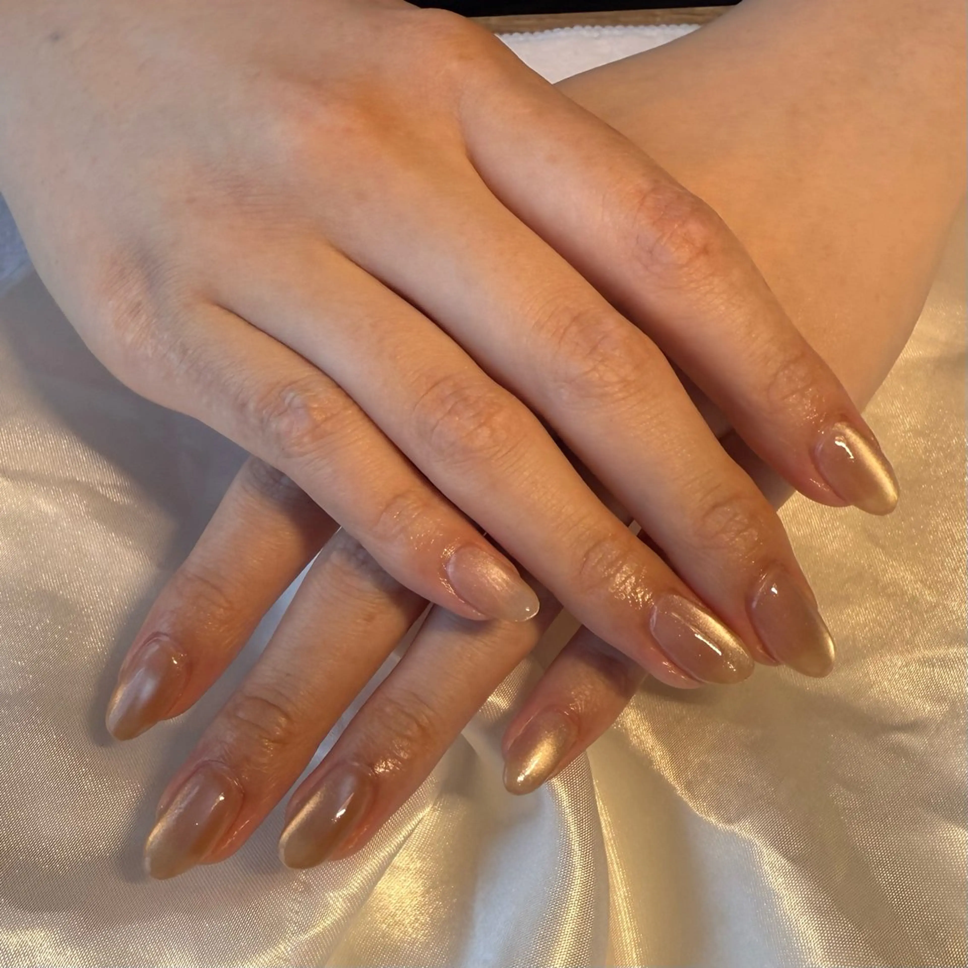 ネイル 氷ネイル・うるうるネイル マグネットネイル bylily yuriのネイルデザイン