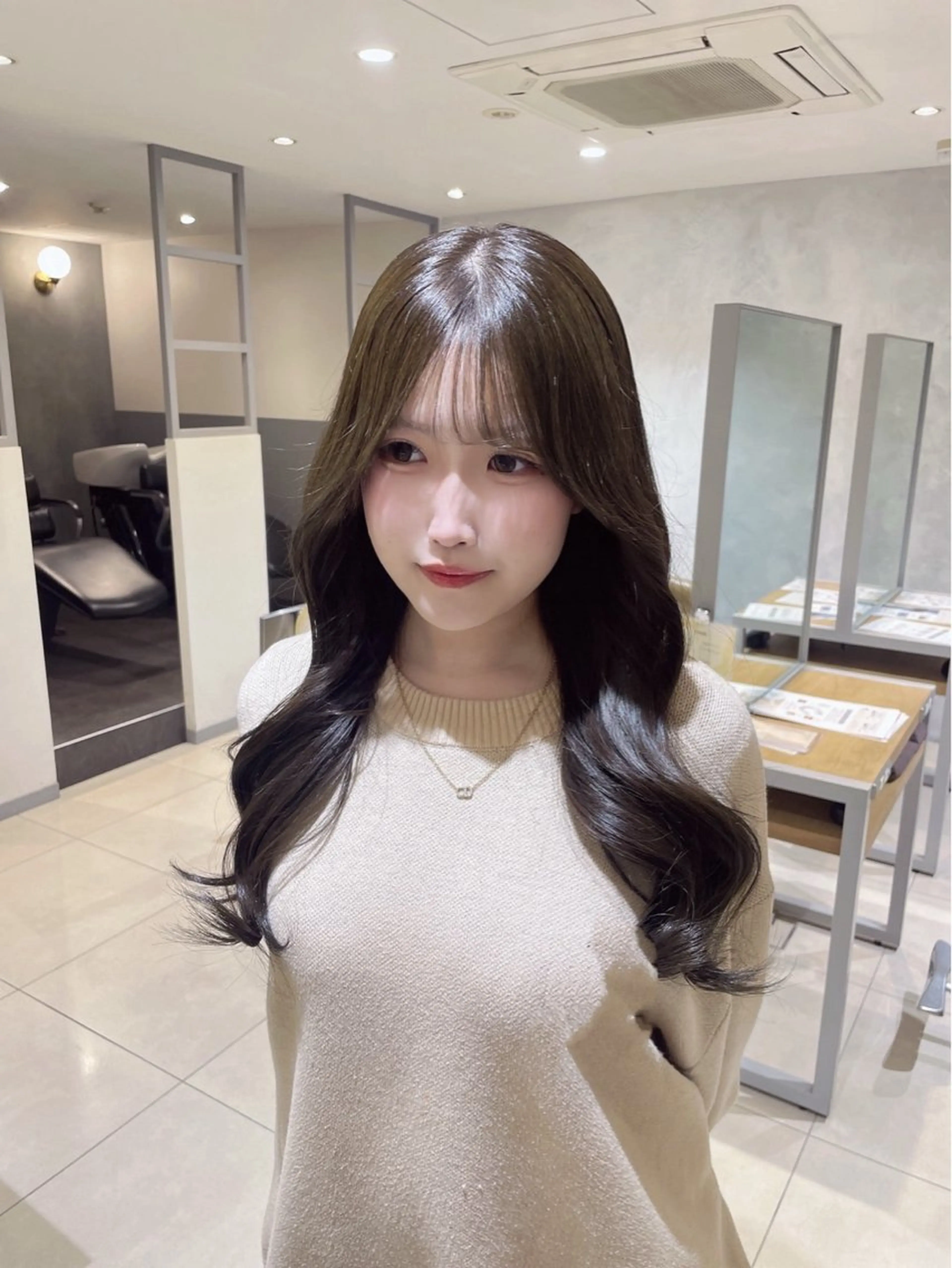 カラー ヘアカラー 🌷柔らかカラー🍑 Miyu🪽のヘアスタイル