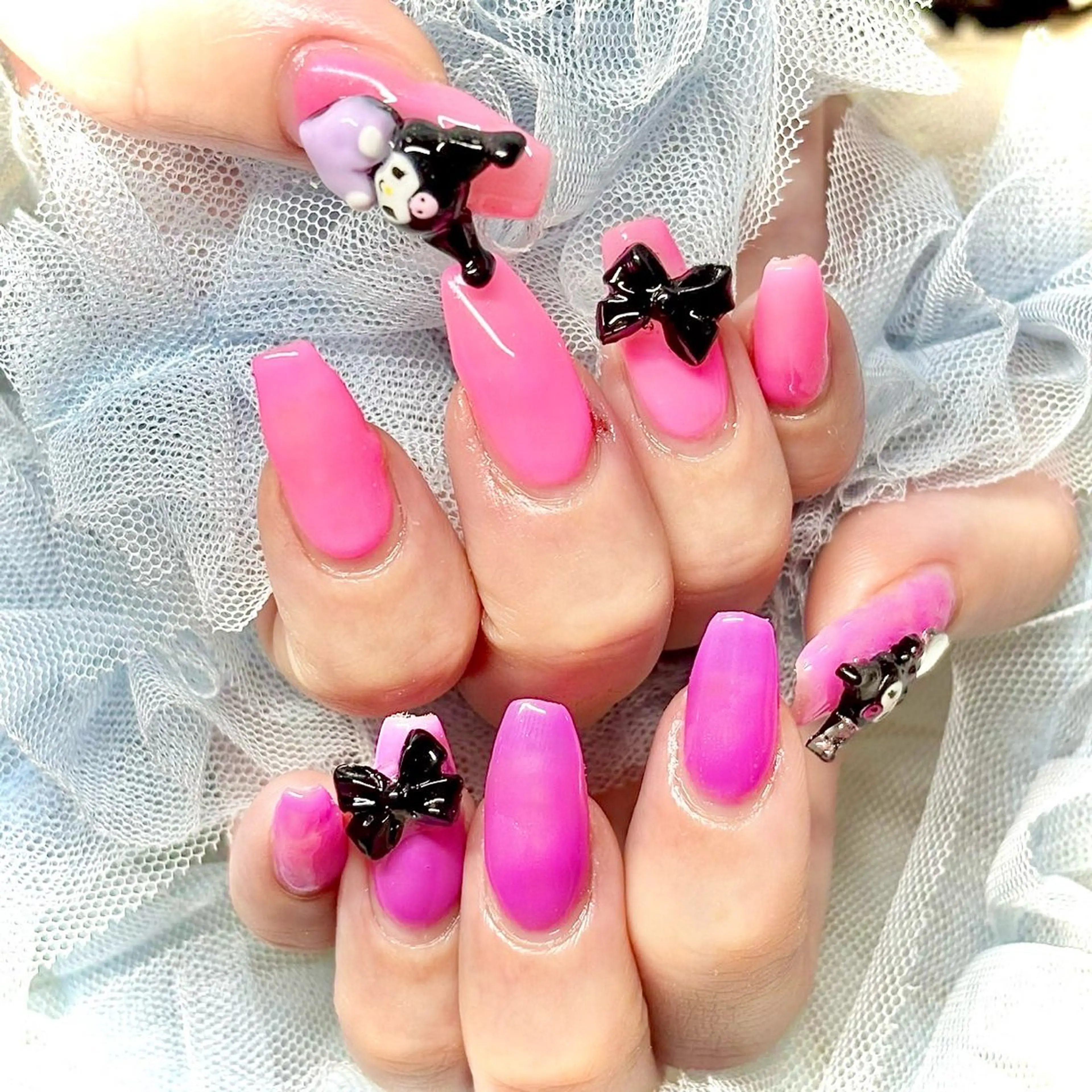 ネイル 韓国ネイル 夏ネイル ワンホンネイル miminon 自宅ネイルサロンのネイルデザイン