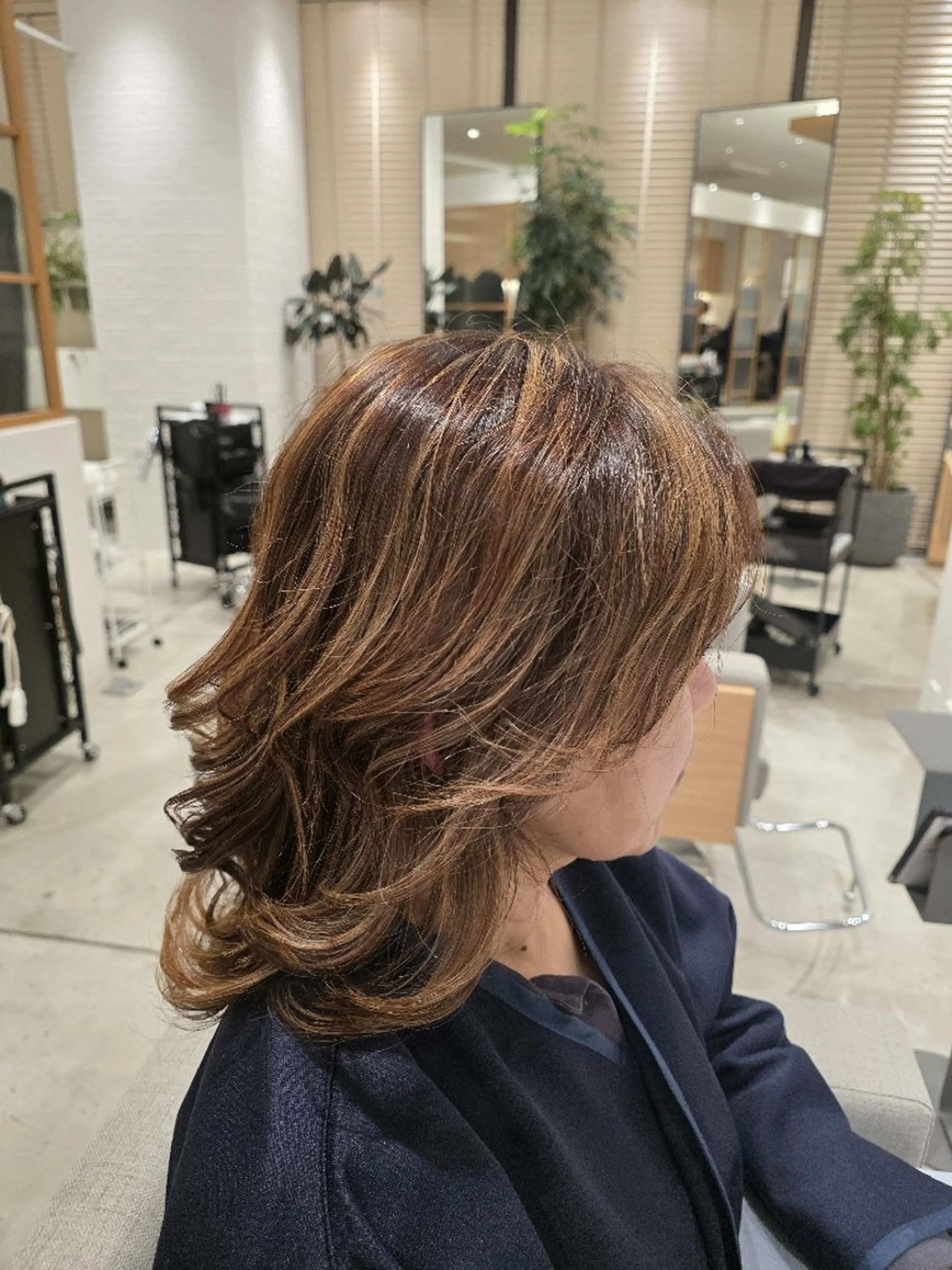 ミディアム カラー ヘアカラー トリートメント ✂髪質改善ストレート NO.1 深澤 颯斗のヘアスタイル