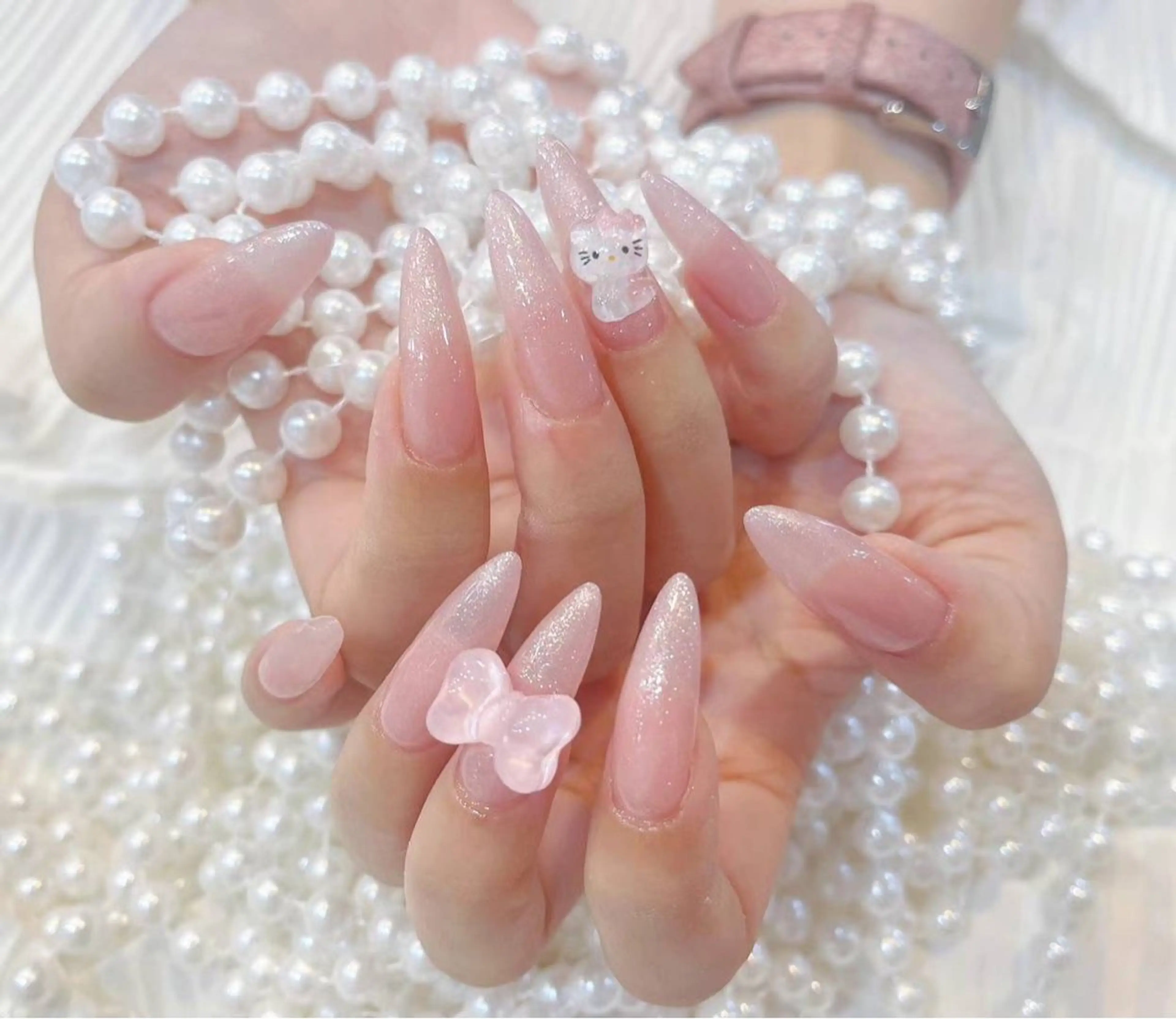 パーマ ハンドネイル Babarla Nailのネイルデザイン