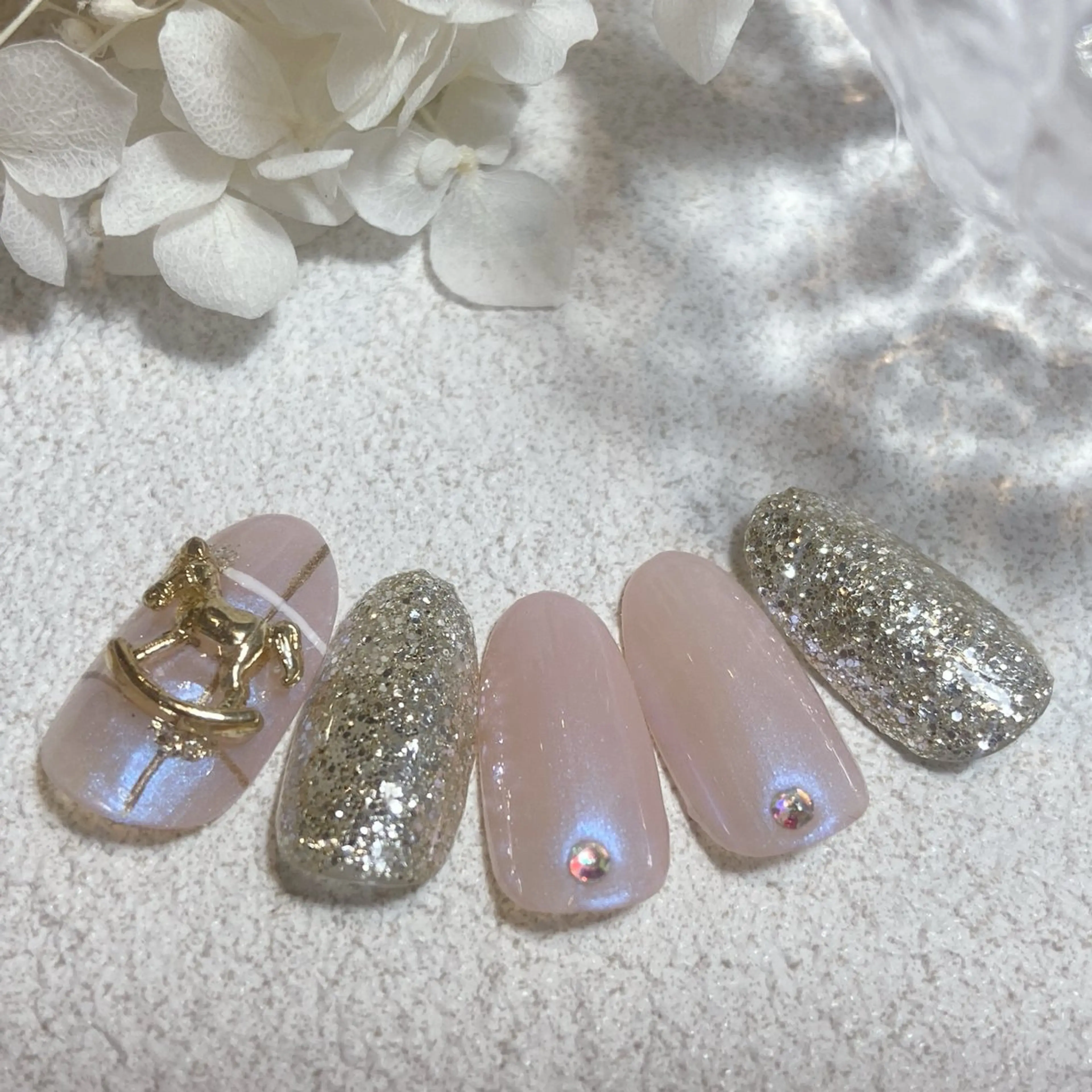 ネイル ジェルネイル パラジェル ハンドネイル mako 🌷のネイルデザイン