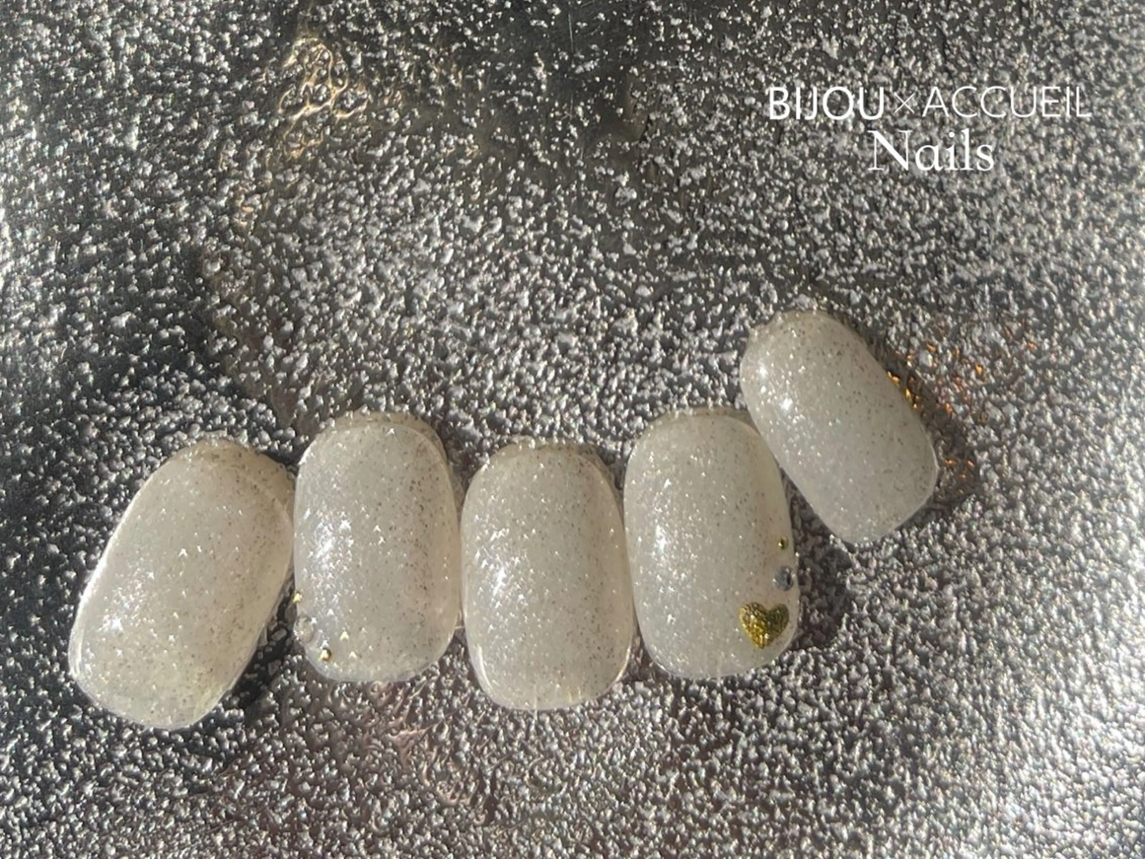 ネイル ビジューバイアクイユ ネイルズ　東中野店のネイルデザイン