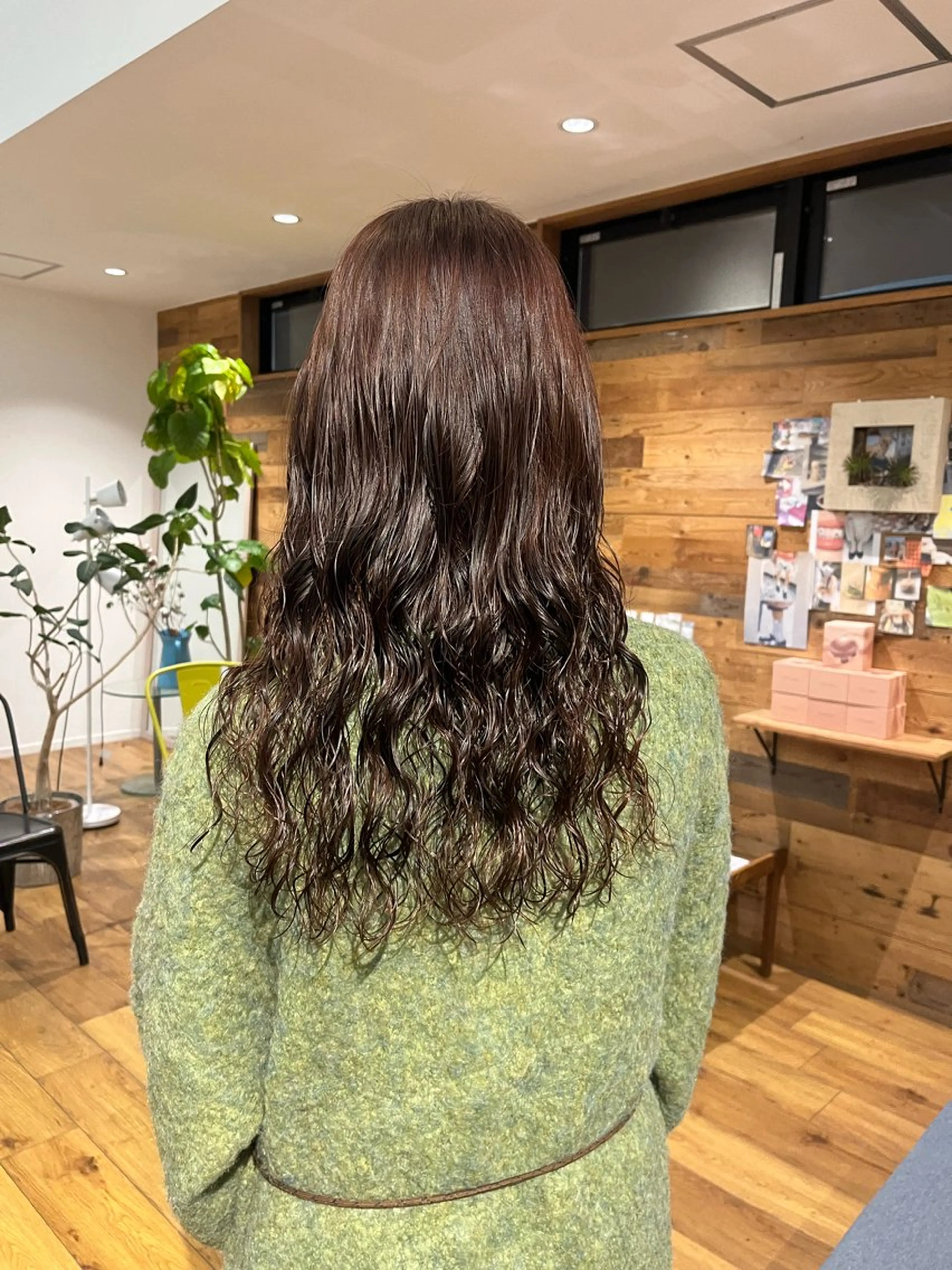 パーマ 中村 彩奈のヘアスタイル