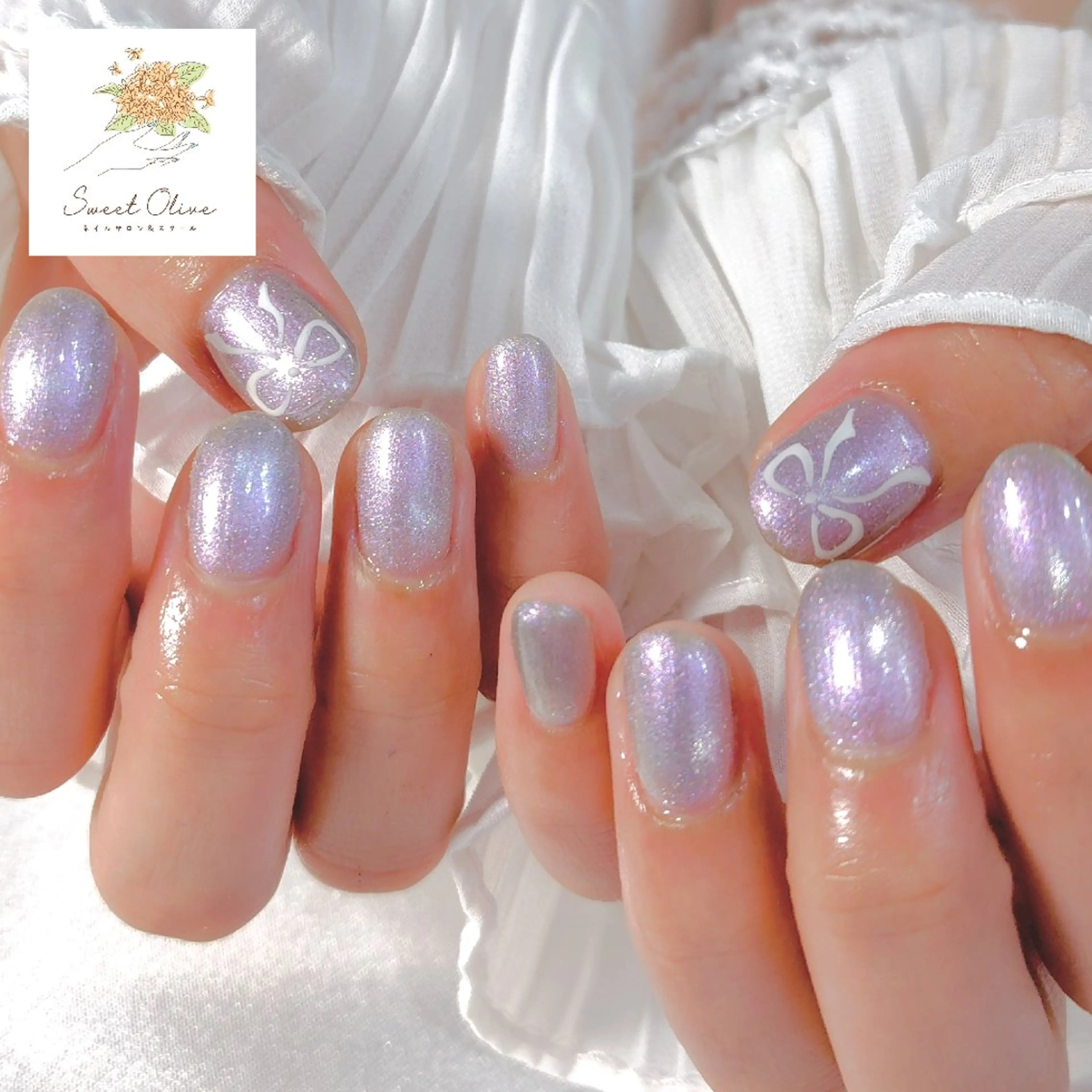 ネイル 持ち込み SweetOlive オーナー（春日部市）のネイルデザイン