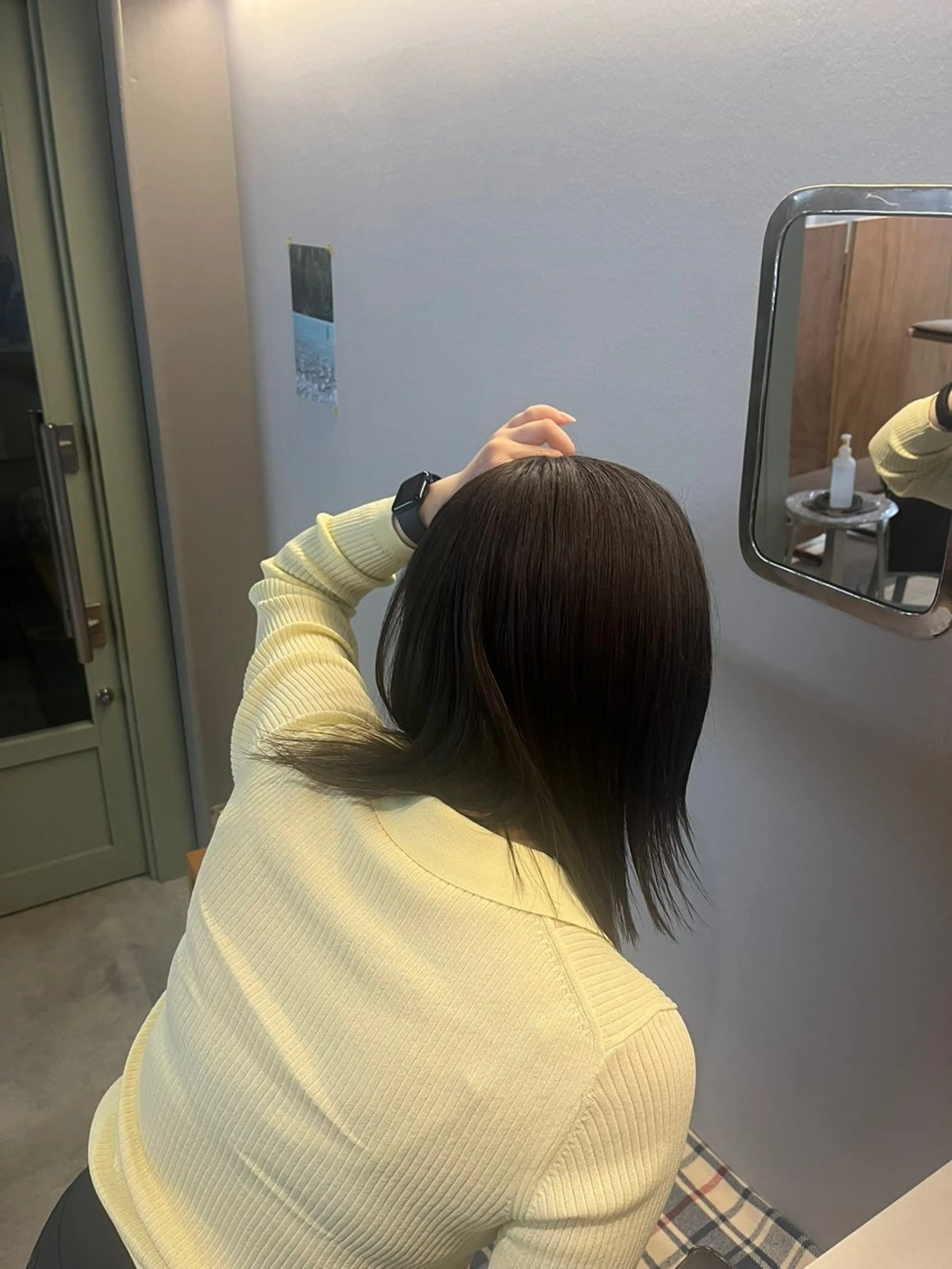 カラー 島田 果央のヘアスタイル