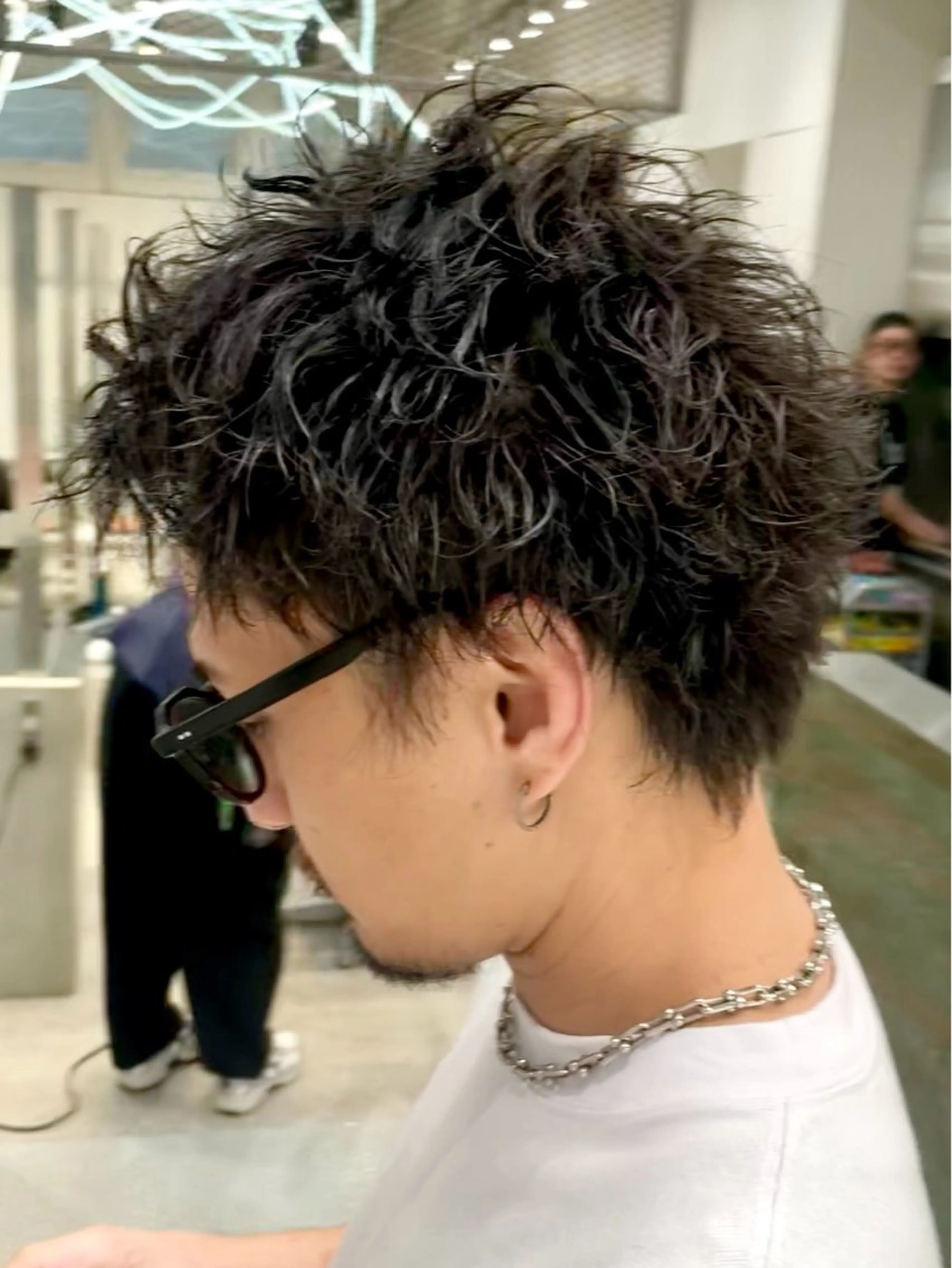 ショート パーマ ツイストスパイラルパーマ ショートヘア スパイラルパーマ カット パーマ クドウレイ fifth渋谷のヘアスタイル