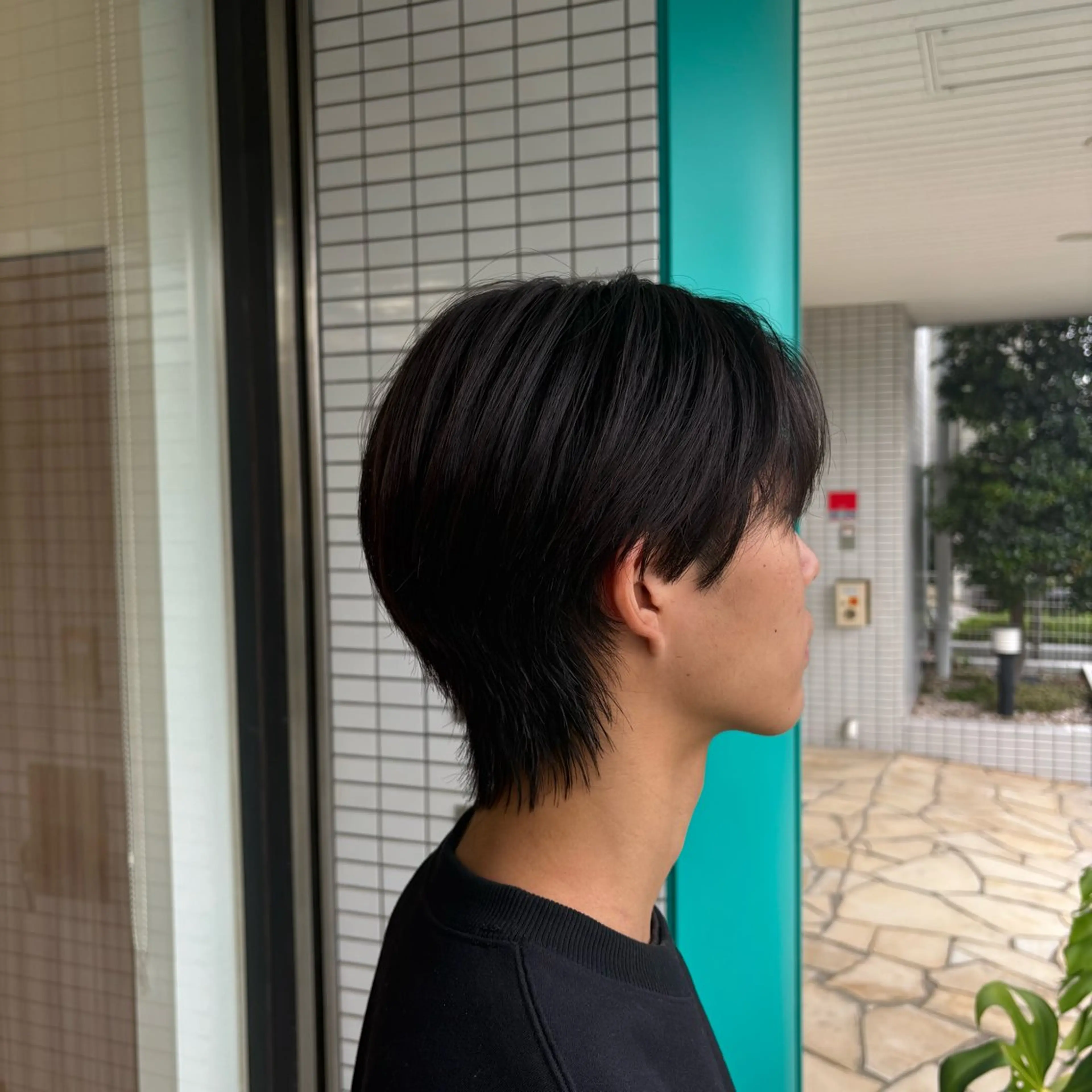 ミディアム メンズ センターパート メンズウルフカット ウルフカット カット 透明感カラー/ 松井克樹のヘアスタイル