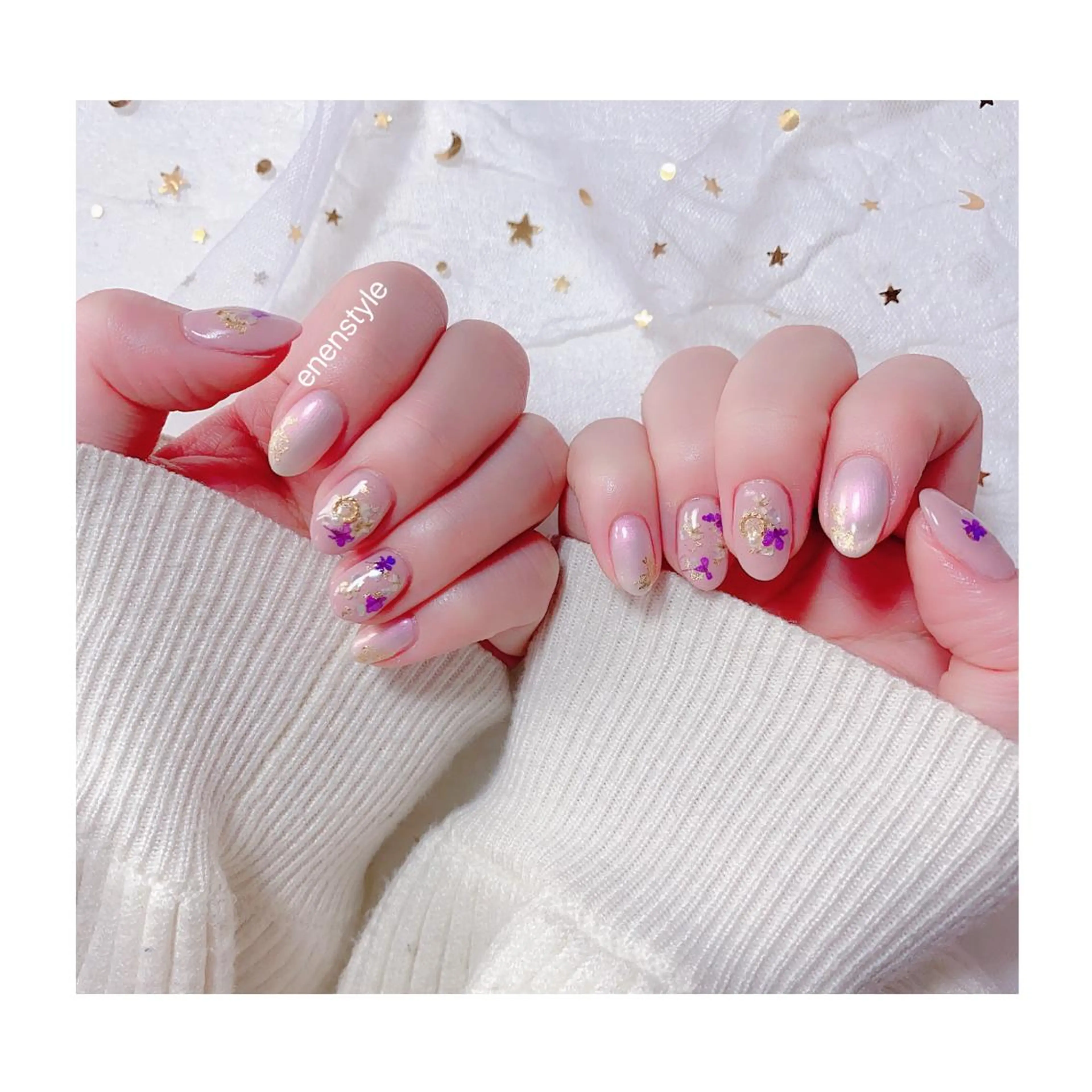 ショート ネイル ジェルネイル ニュアンスネイル オフィスネイル ワンカラーネイル パラジェル 👑enen style👑のネイルデザイン