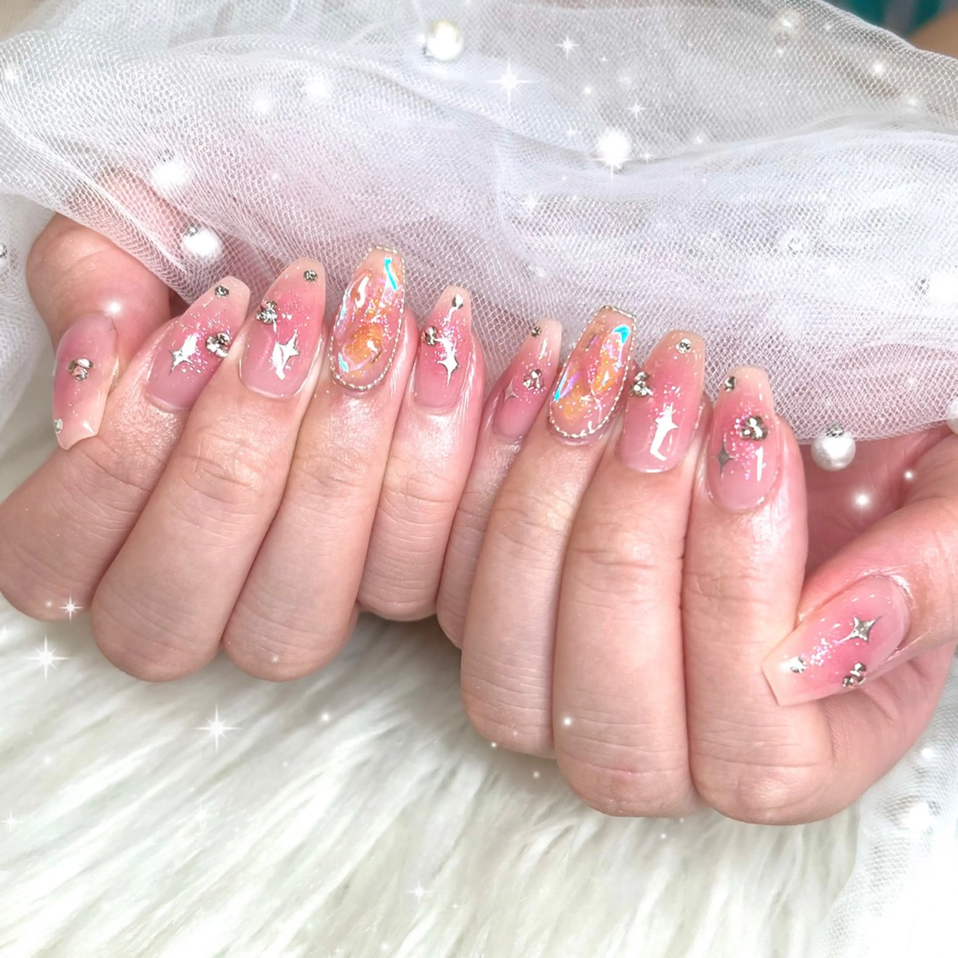 ネイル ハンドネイル AUVÉ💎 MINAのネイルデザイン