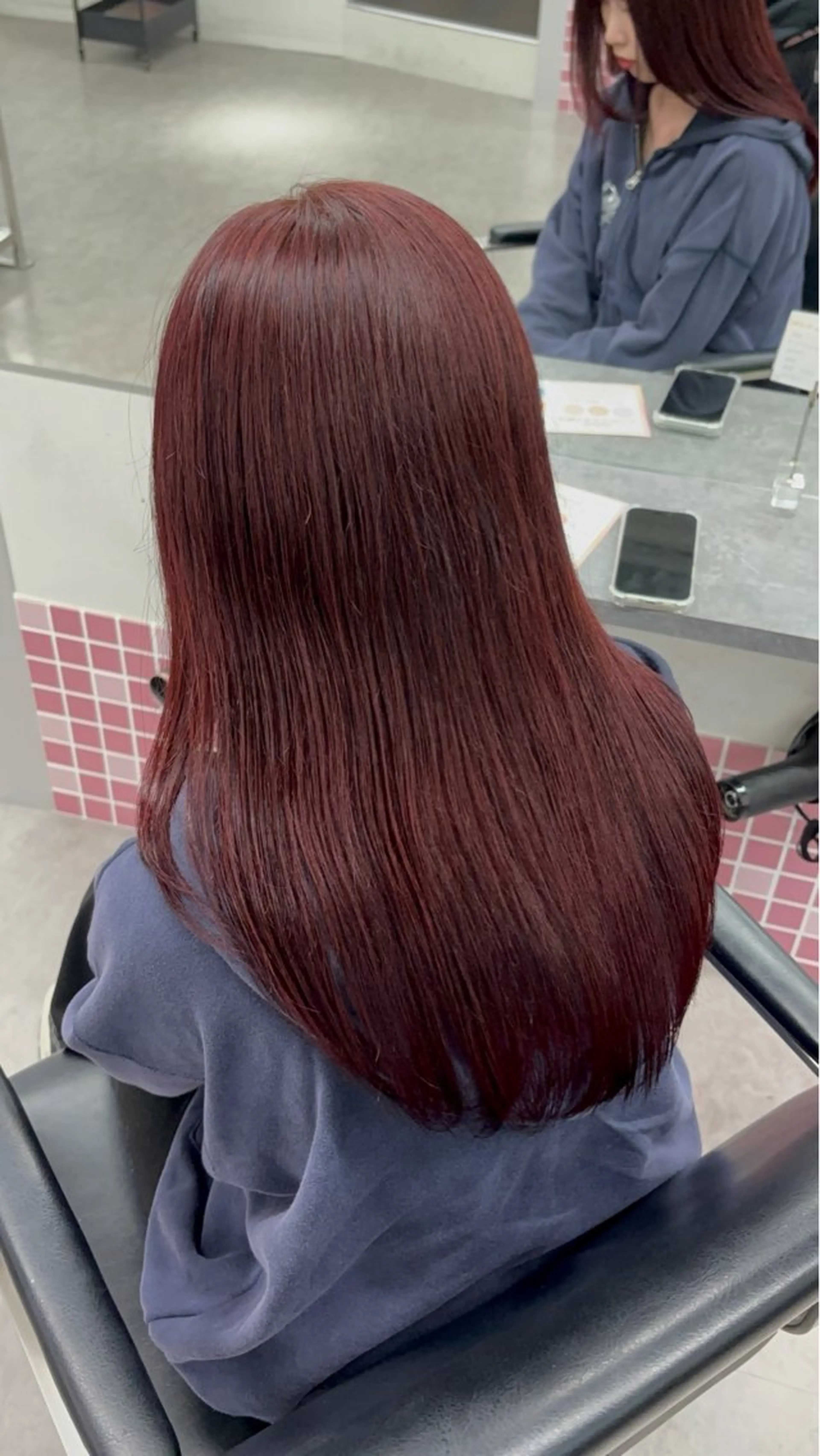 セミロング 長谷川 日南のヘアスタイル