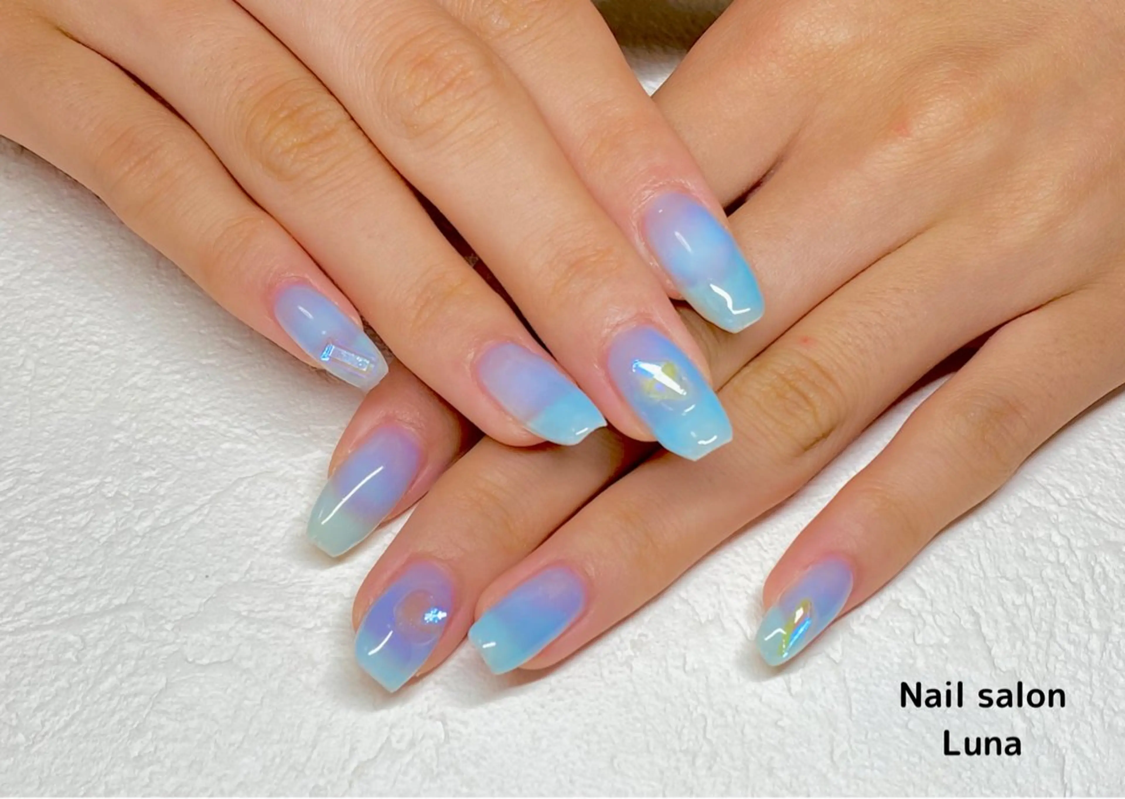 ネイル ハロウィン マグネットネイル 加藤 美穂のネイルデザイン