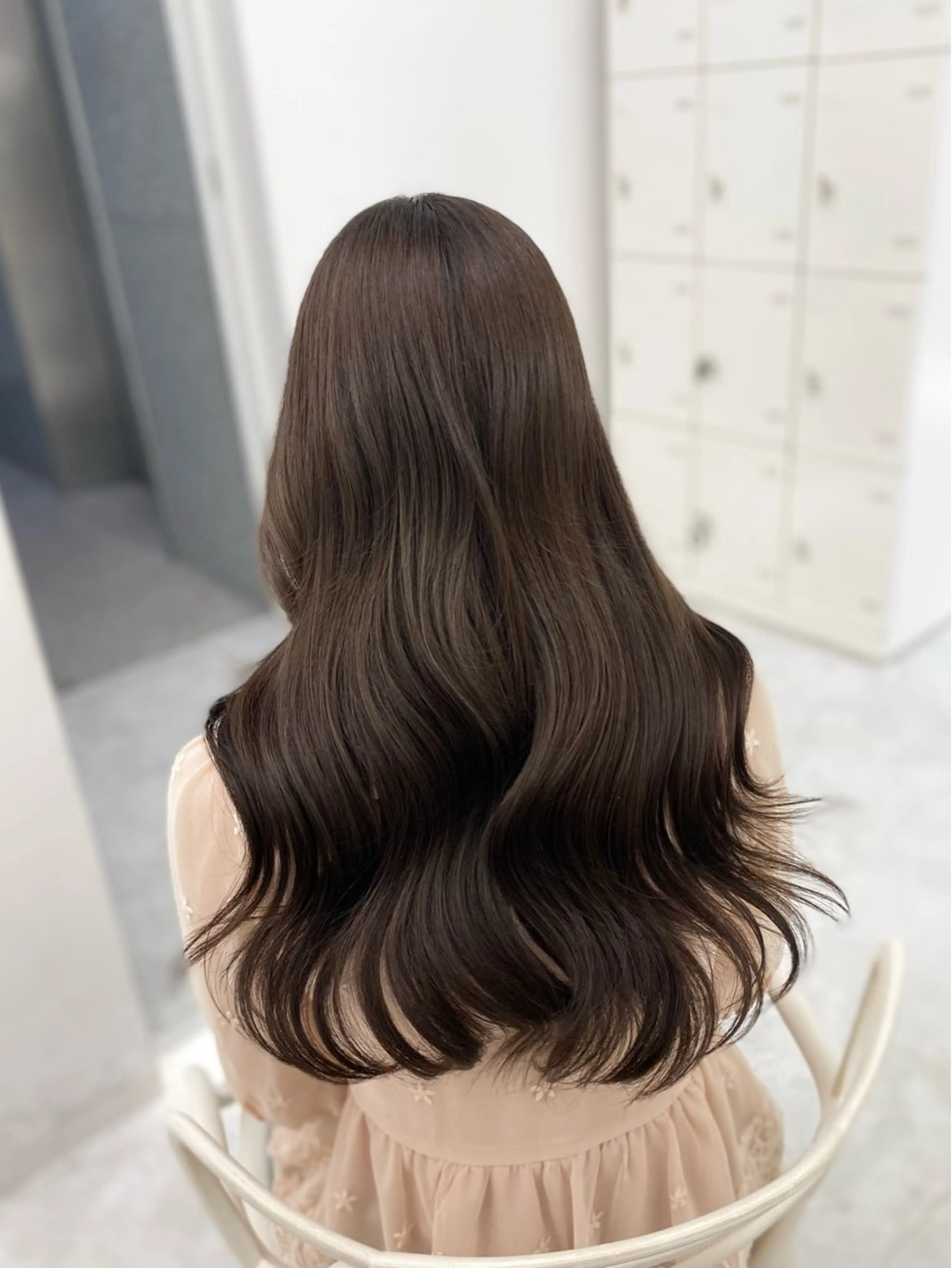 ロング カラー グレージュ 🤍やわらか抜け感 hair🤍RINのヘアスタイル