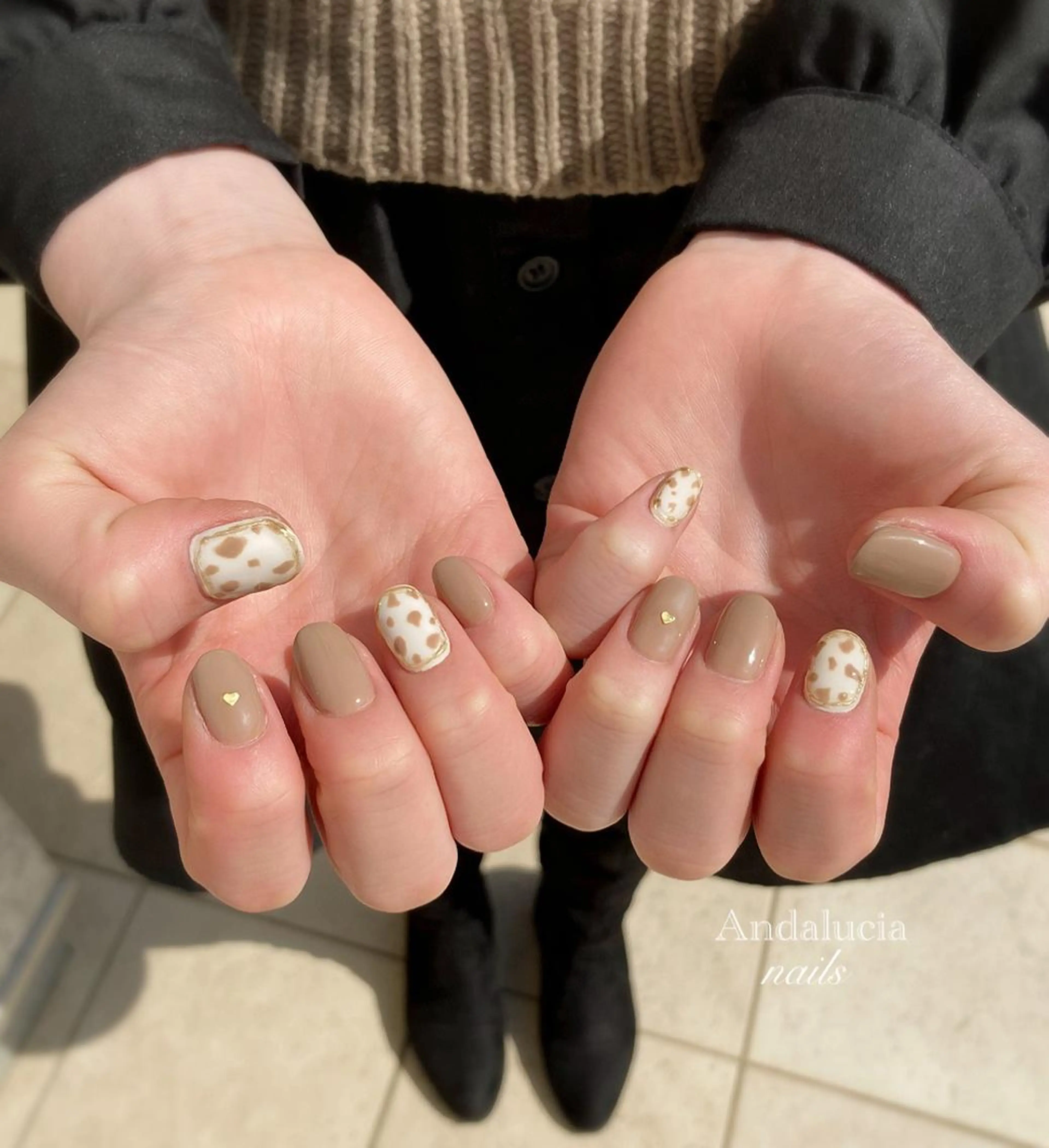 ネイル アニマル柄 Andalucia nailsのネイルデザイン