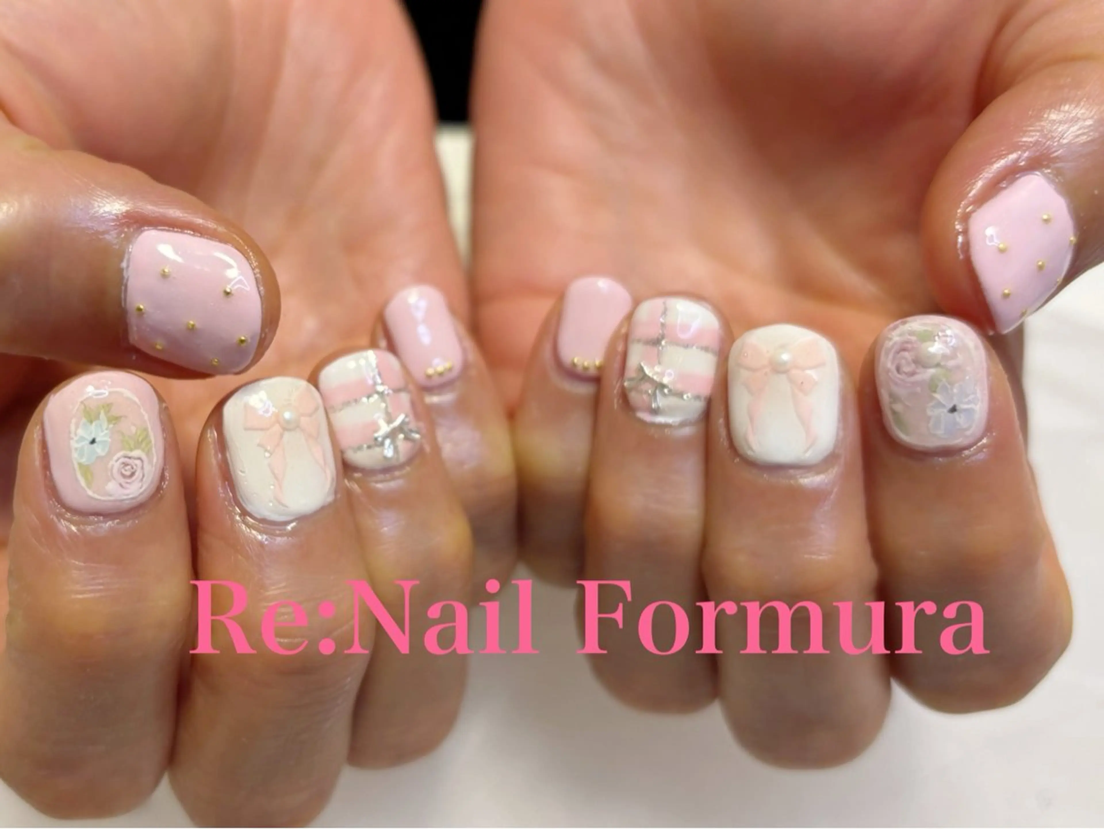 ミディアム ハンドネイル kido chieのネイルデザイン