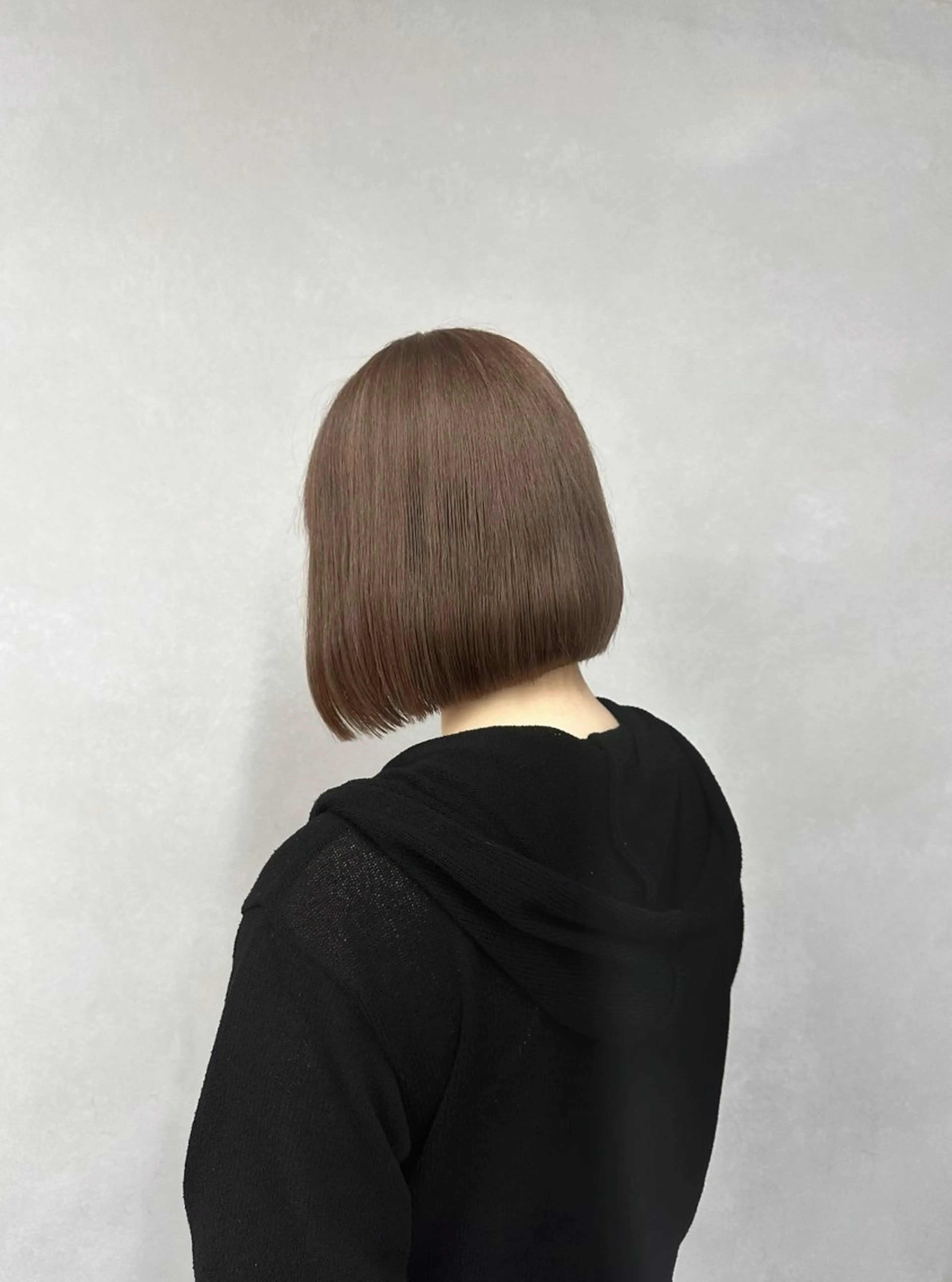 ショート カラー ベージュカラー ブリーチ 透明感カラー ダブルカラー グレージュ カット ヘアカラー トリートメント まるみショート/ ボブ/hinaのヘアスタイル