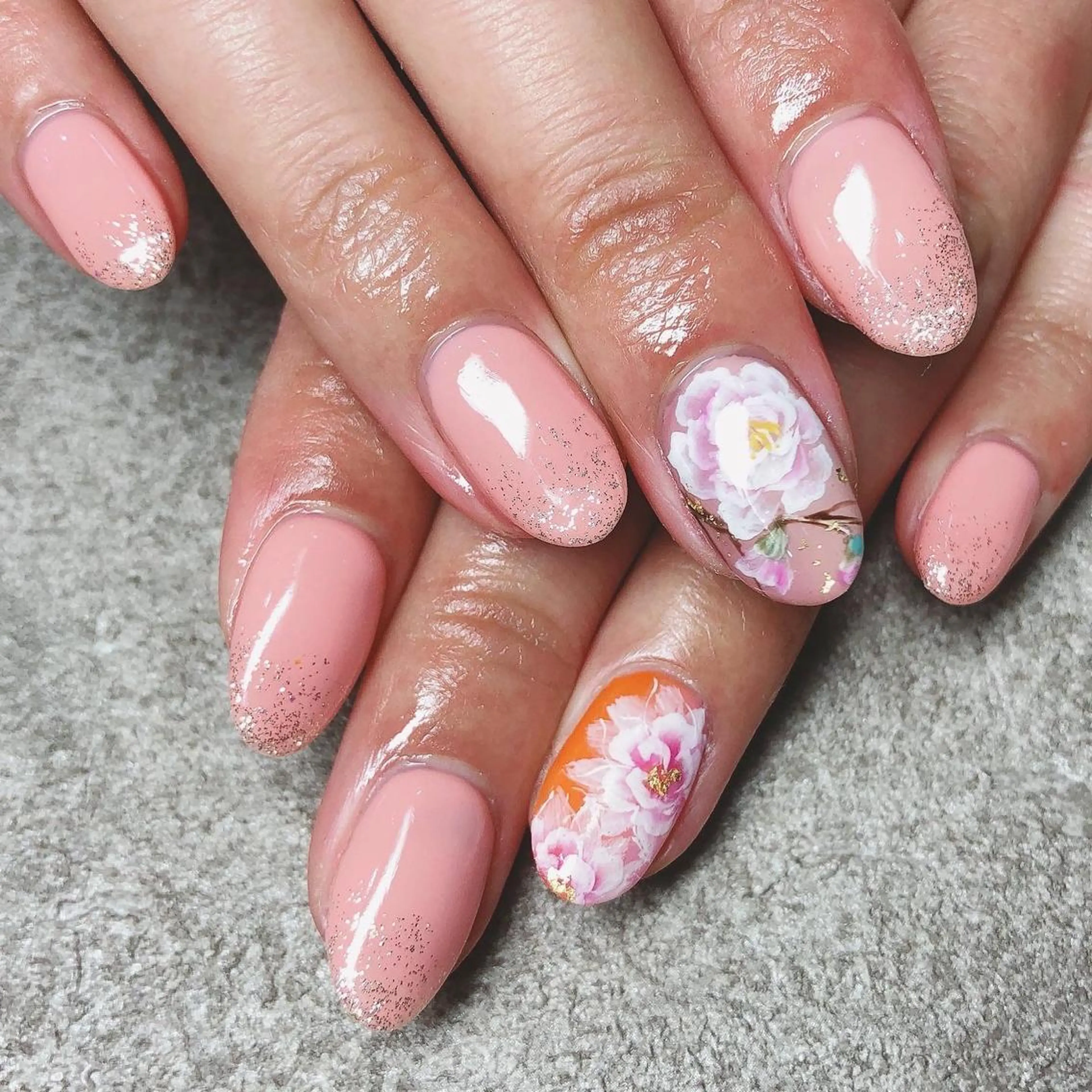 ネイル ハンドネイル 羽瀬 愛美のネイルデザイン