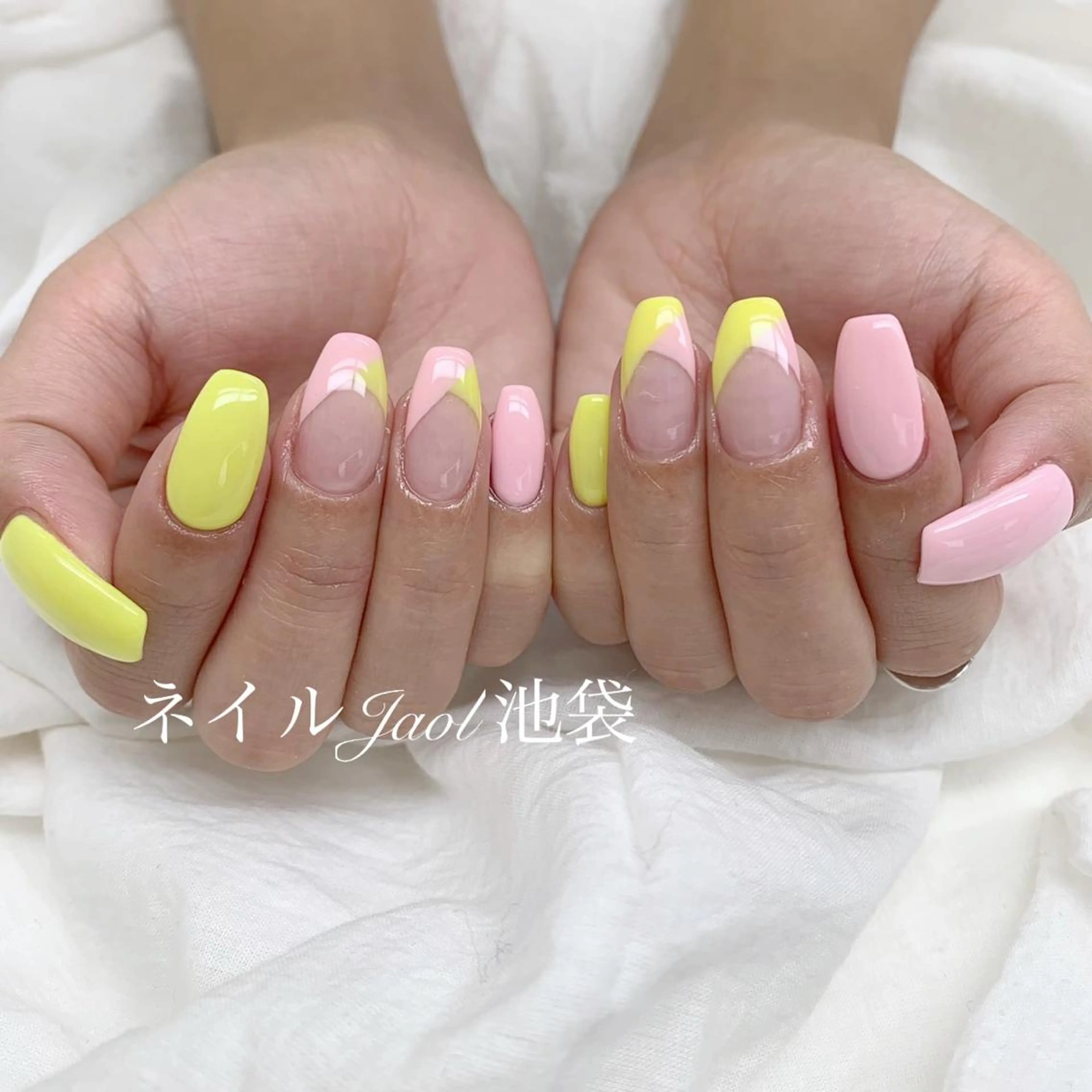 ロング ネイルJaol 池袋のネイルデザイン