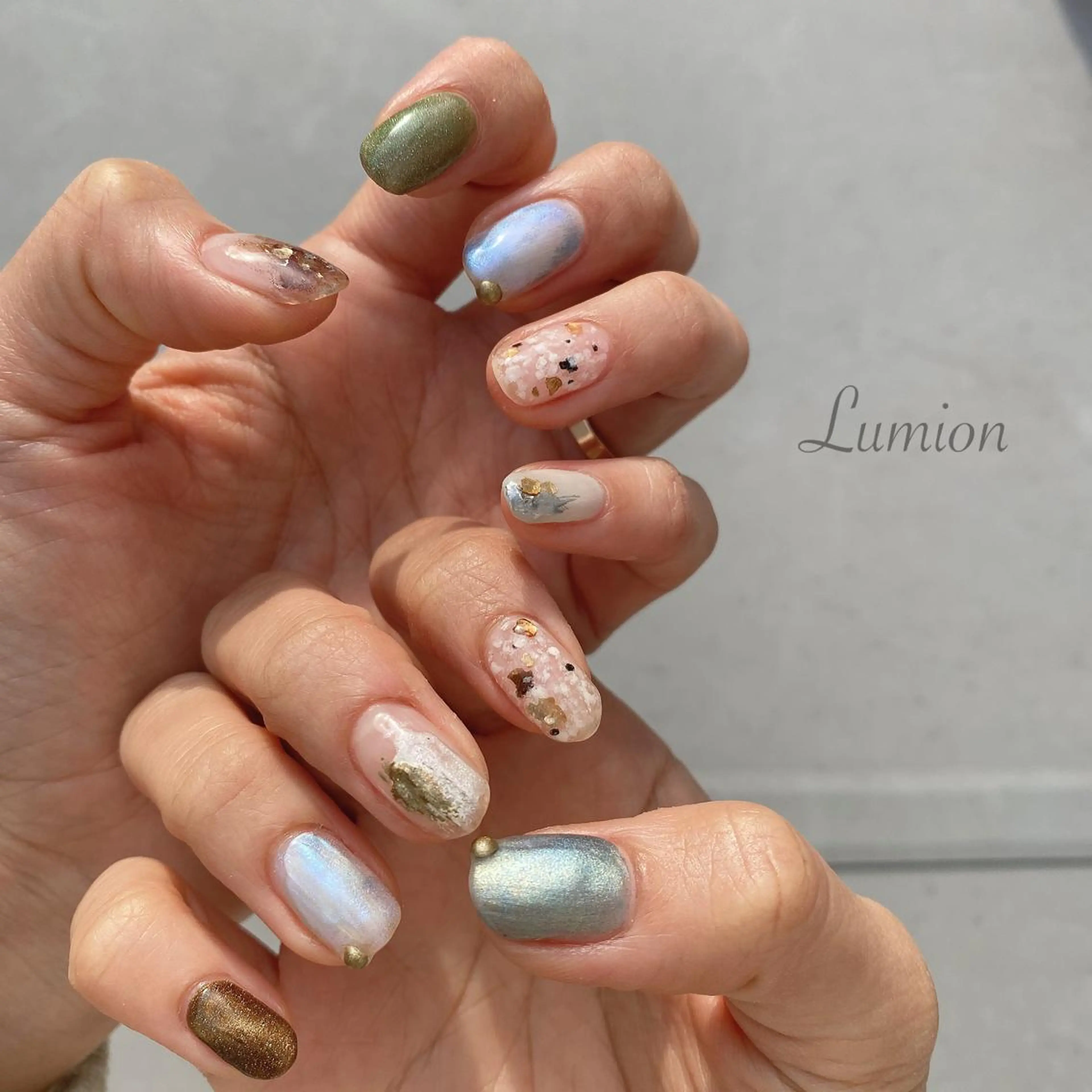 ネイル ニュアンスネイル nailroom Lumionのネイルデザイン