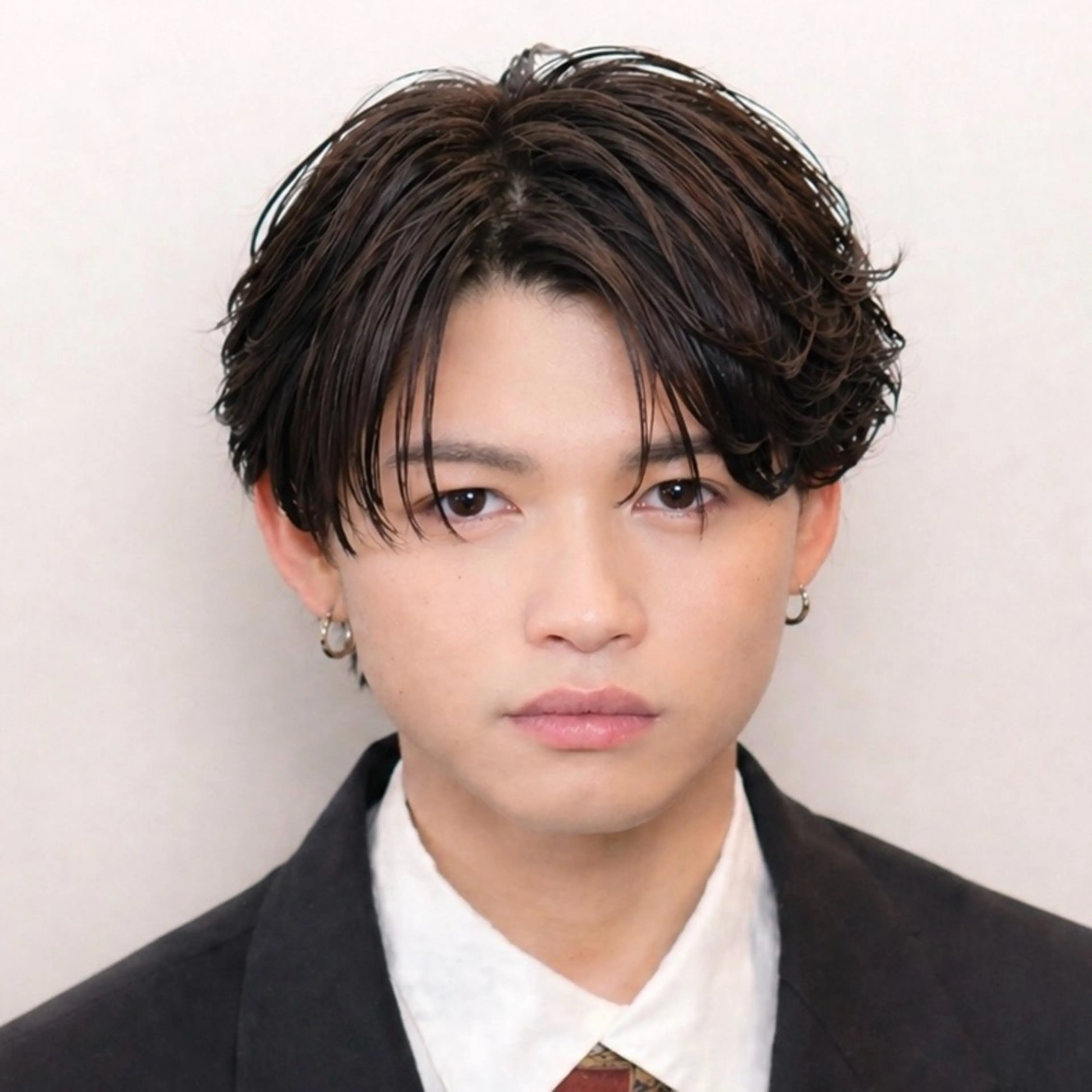 パーマ メンズ カット パーマ トリートメント 🌀朝1分でキマるメ ンズパーマ清水真之介のヘアスタイル