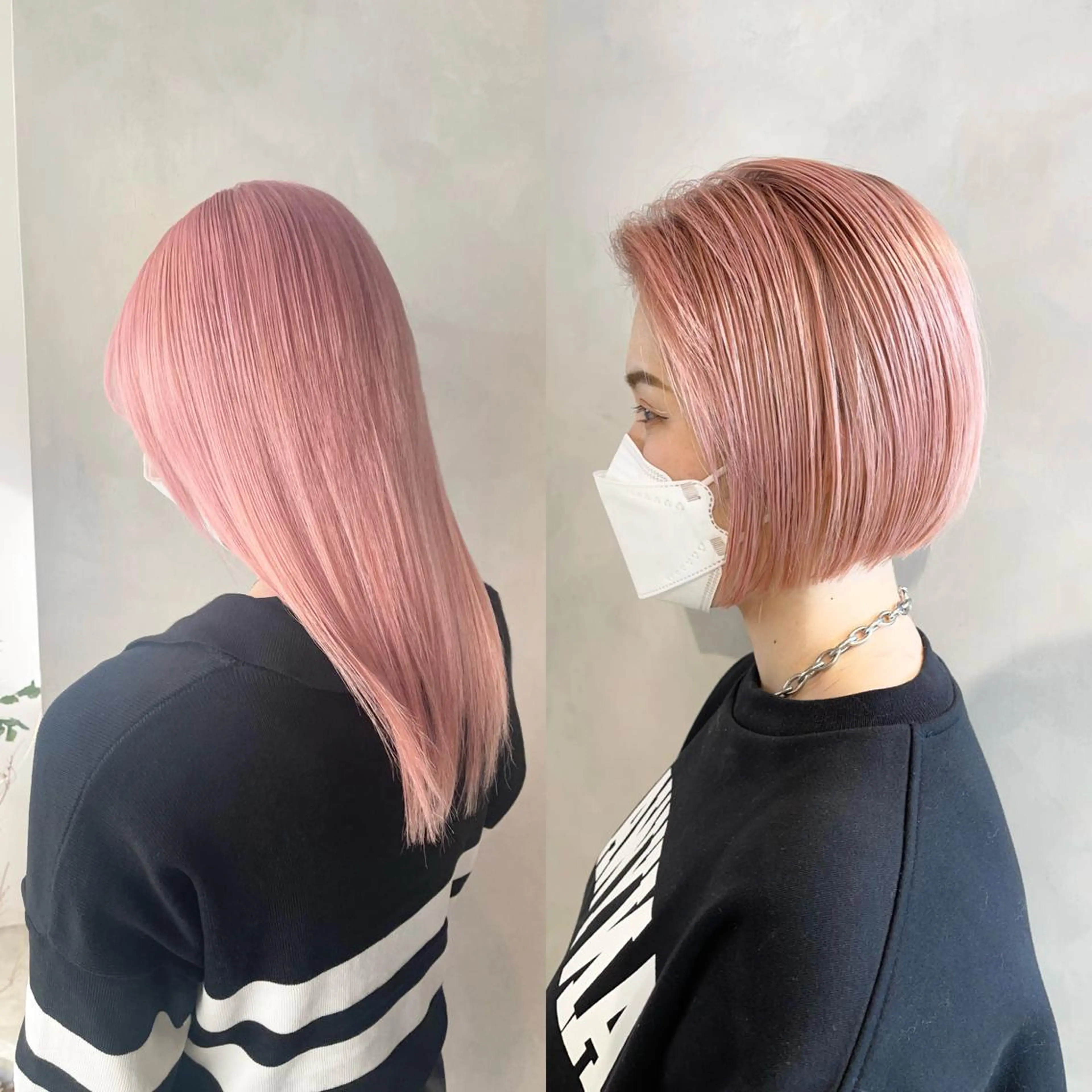 セミロング カラー 🦋レイヤーカット ミドリカワ🦋のヘアスタイル