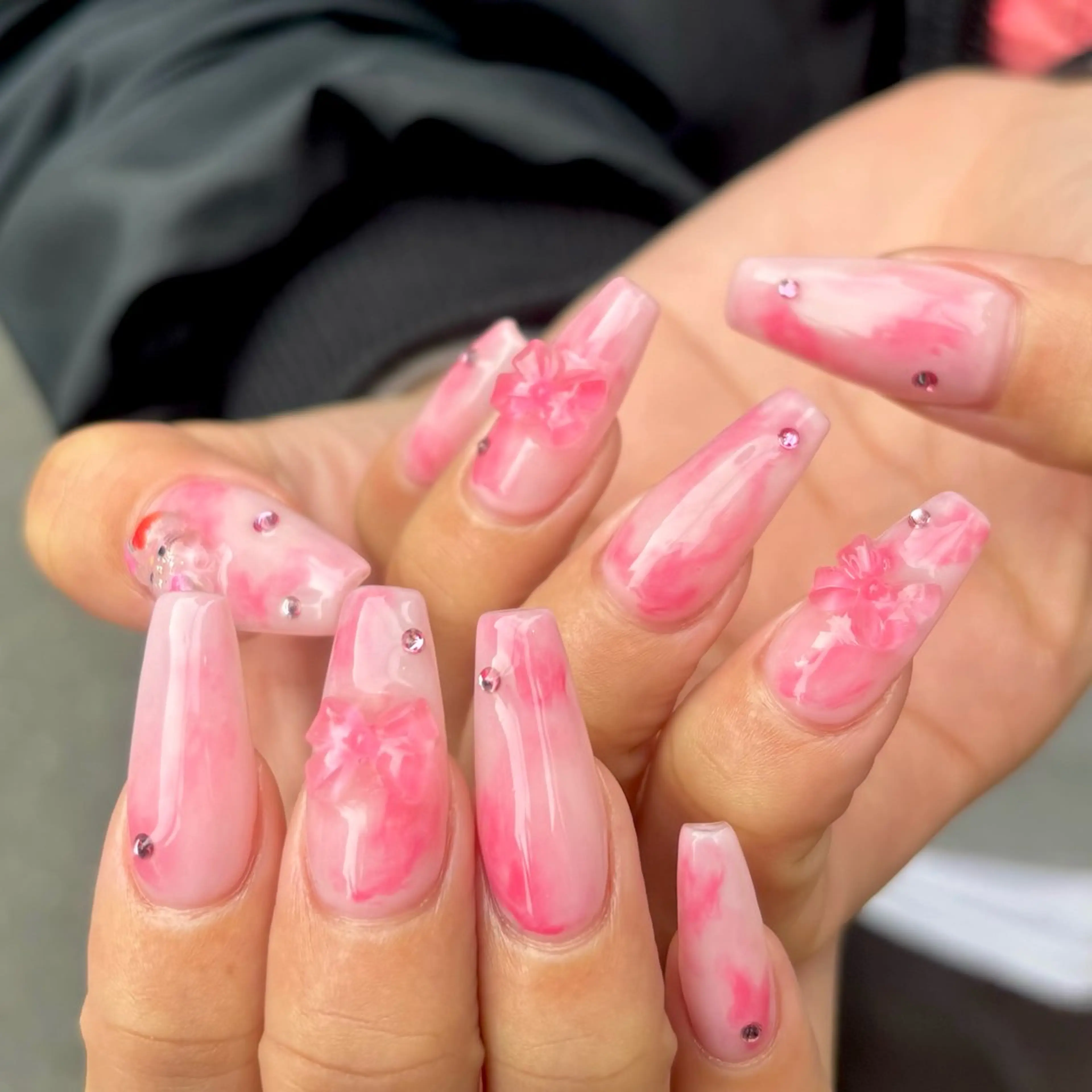 ネイル ニュアンスネイル ハンドネイル attra 菅野のネイルデザイン