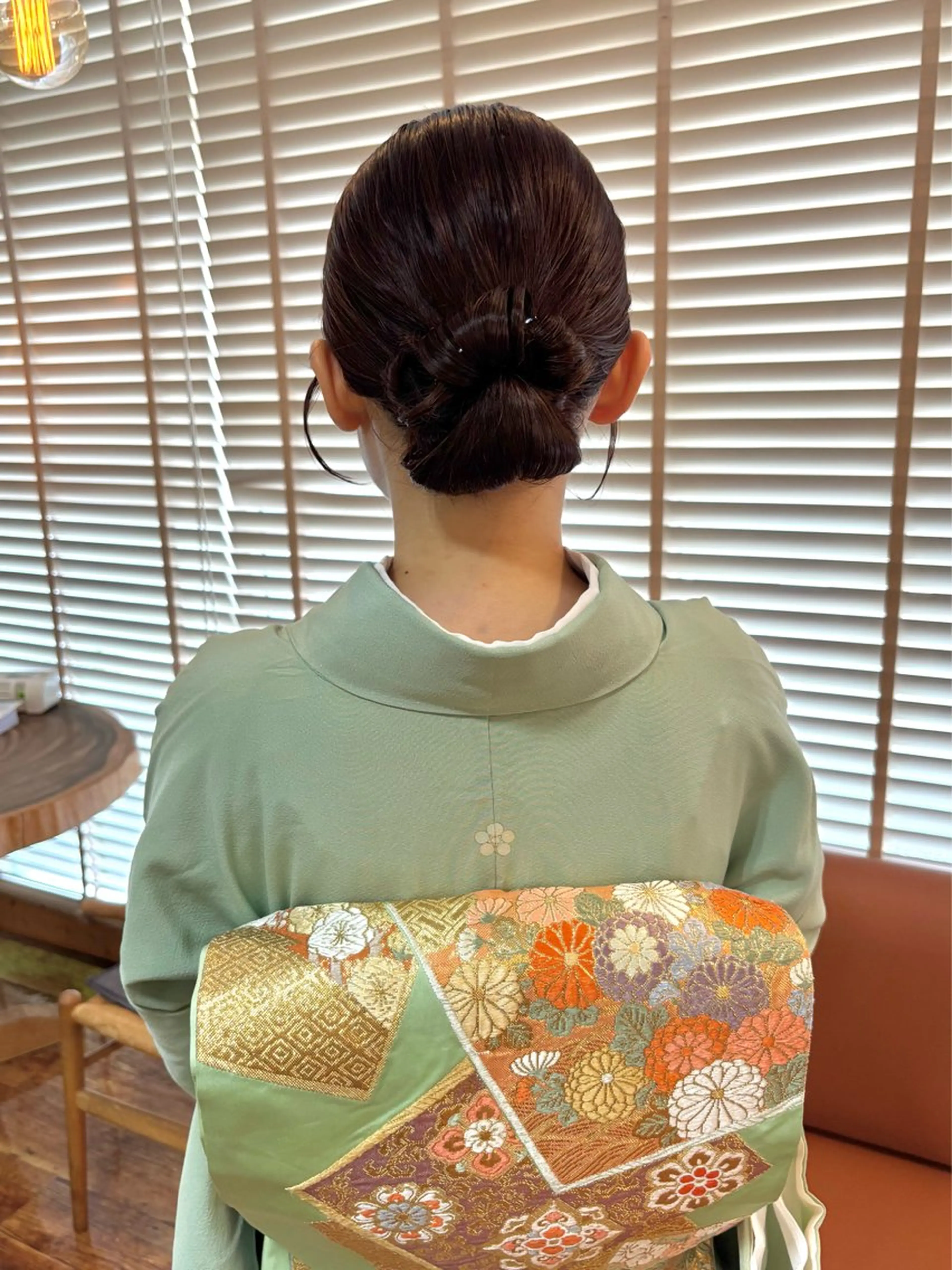 セミロング ヘアアレンジ 着付け miku ヘアセット/着付けのヘアスタイル