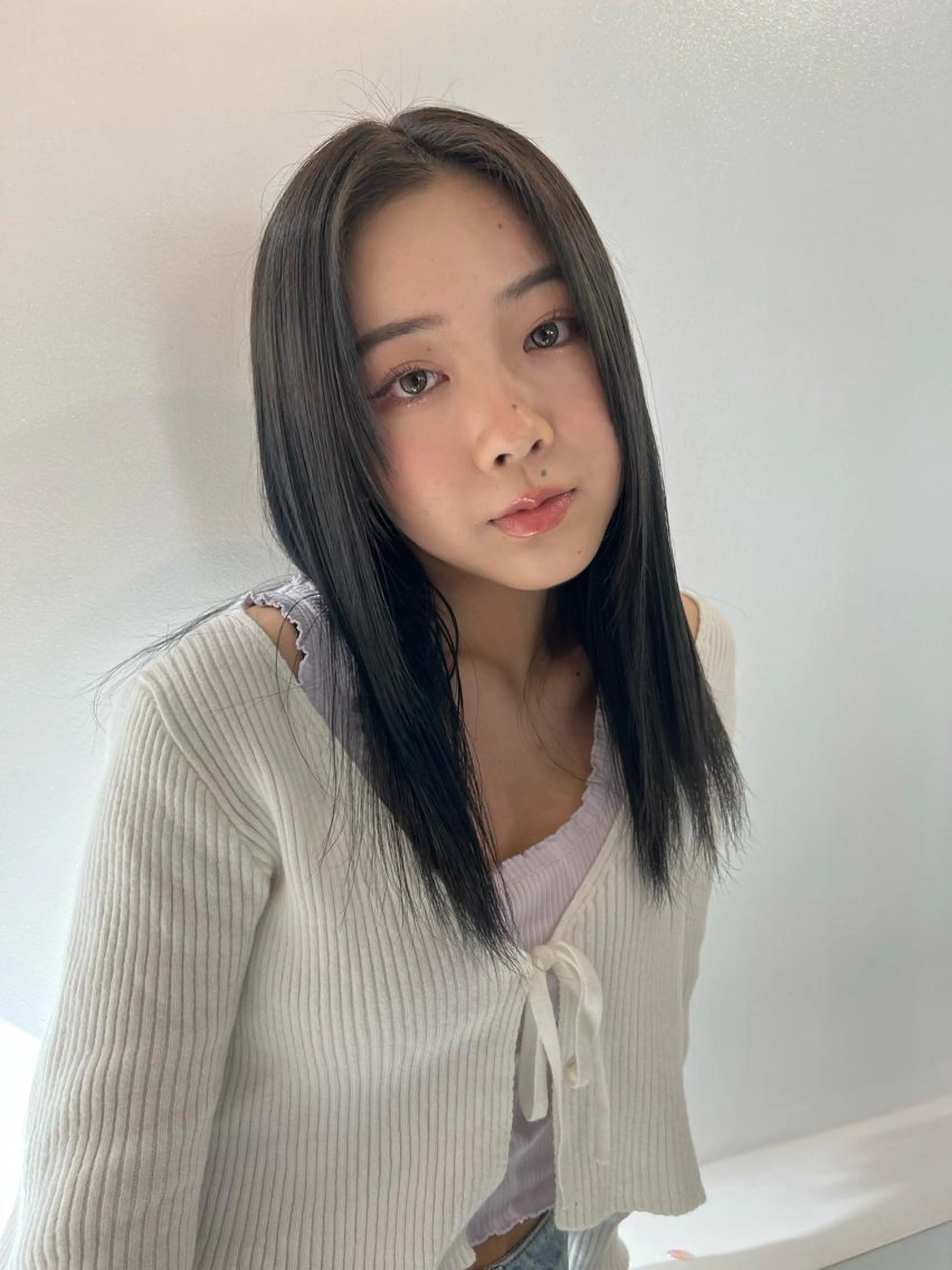 🎉就活応援クーポン🎉透明感暗髪カラー➕トリートメントの写真