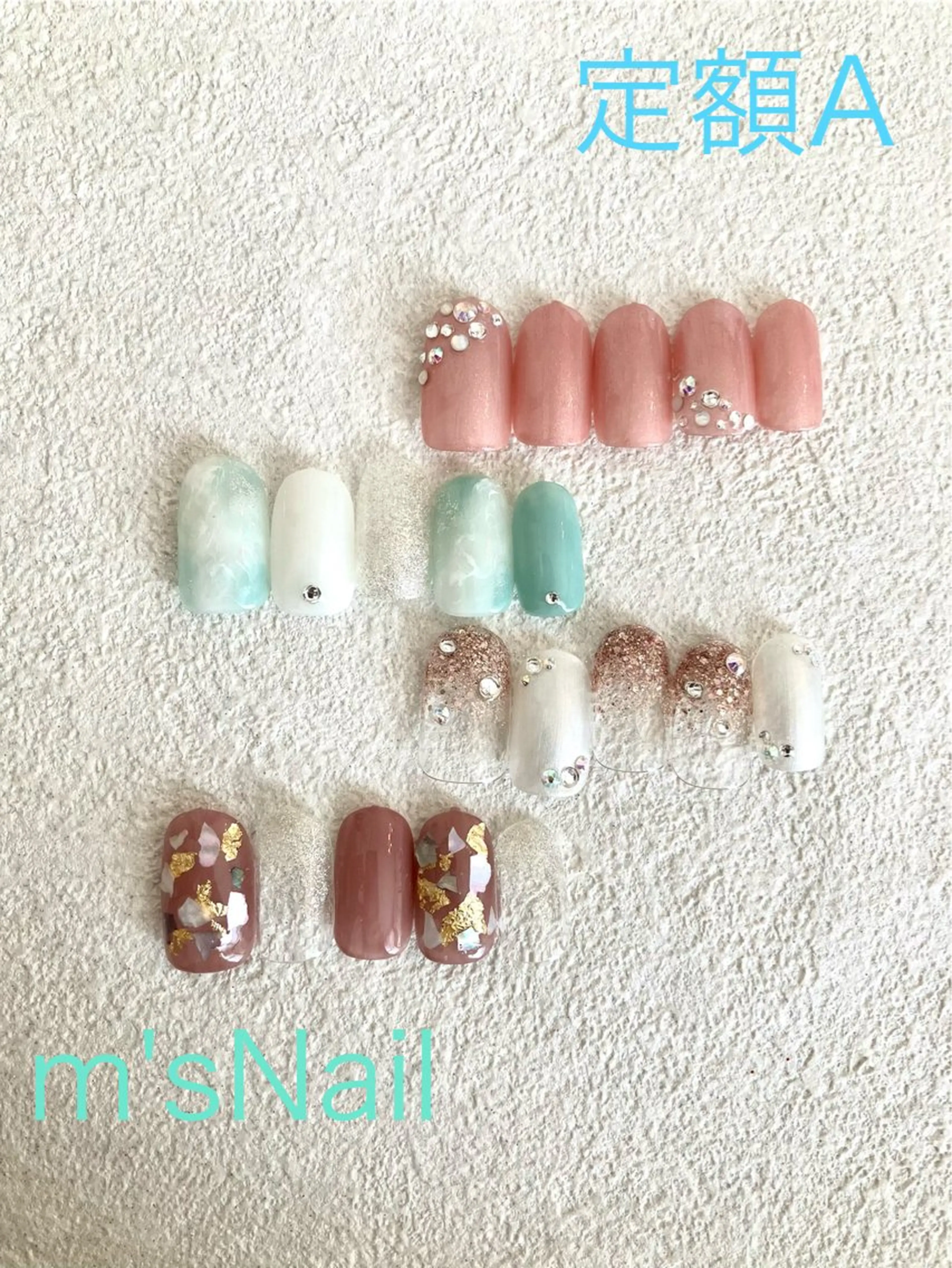 ネイル ジェルネイル パラジェル ハンドネイル m'sNail 福岡西区 ネイルのネイルデザイン