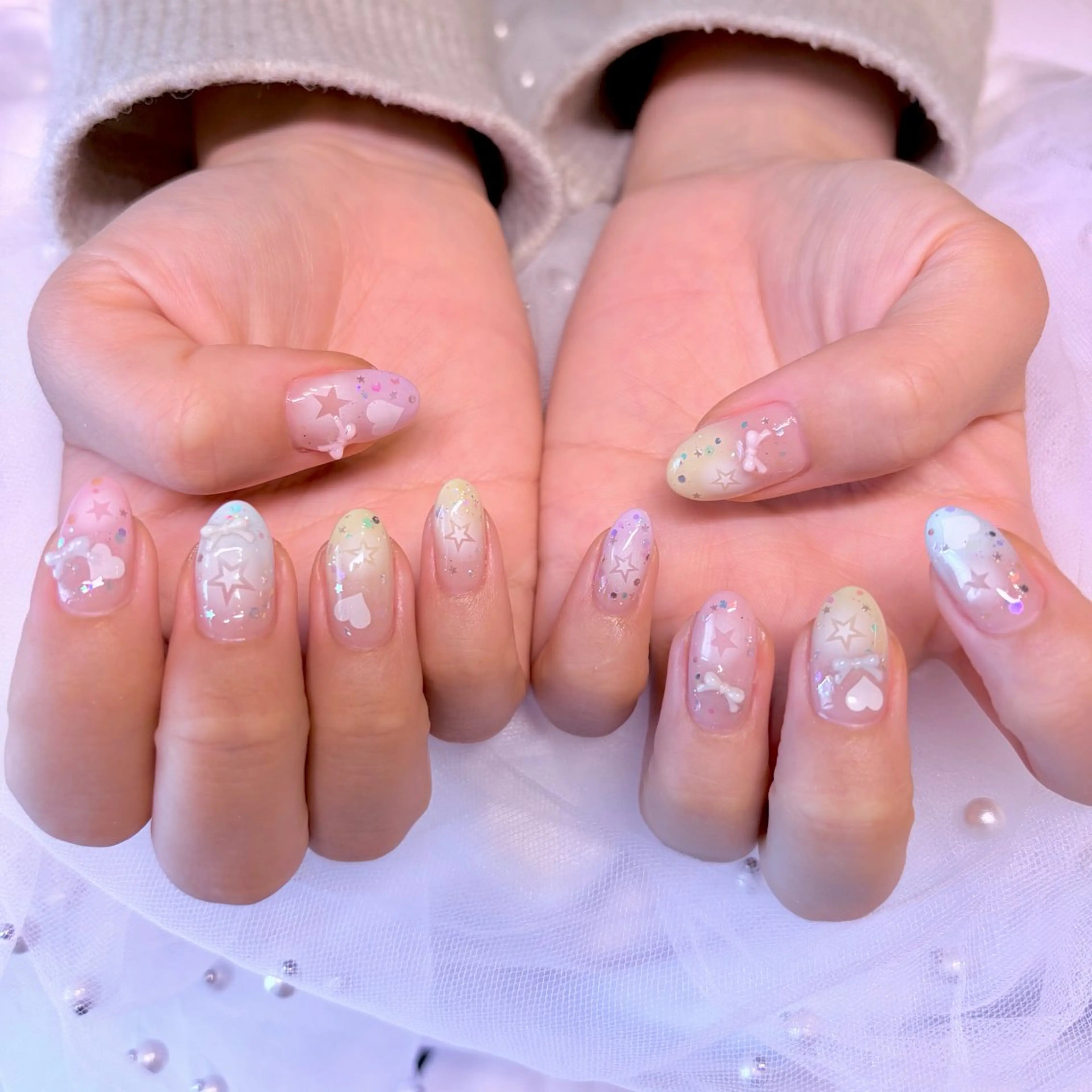 ネイル ハンドネイル nail salon e'mu💐のネイルデザイン