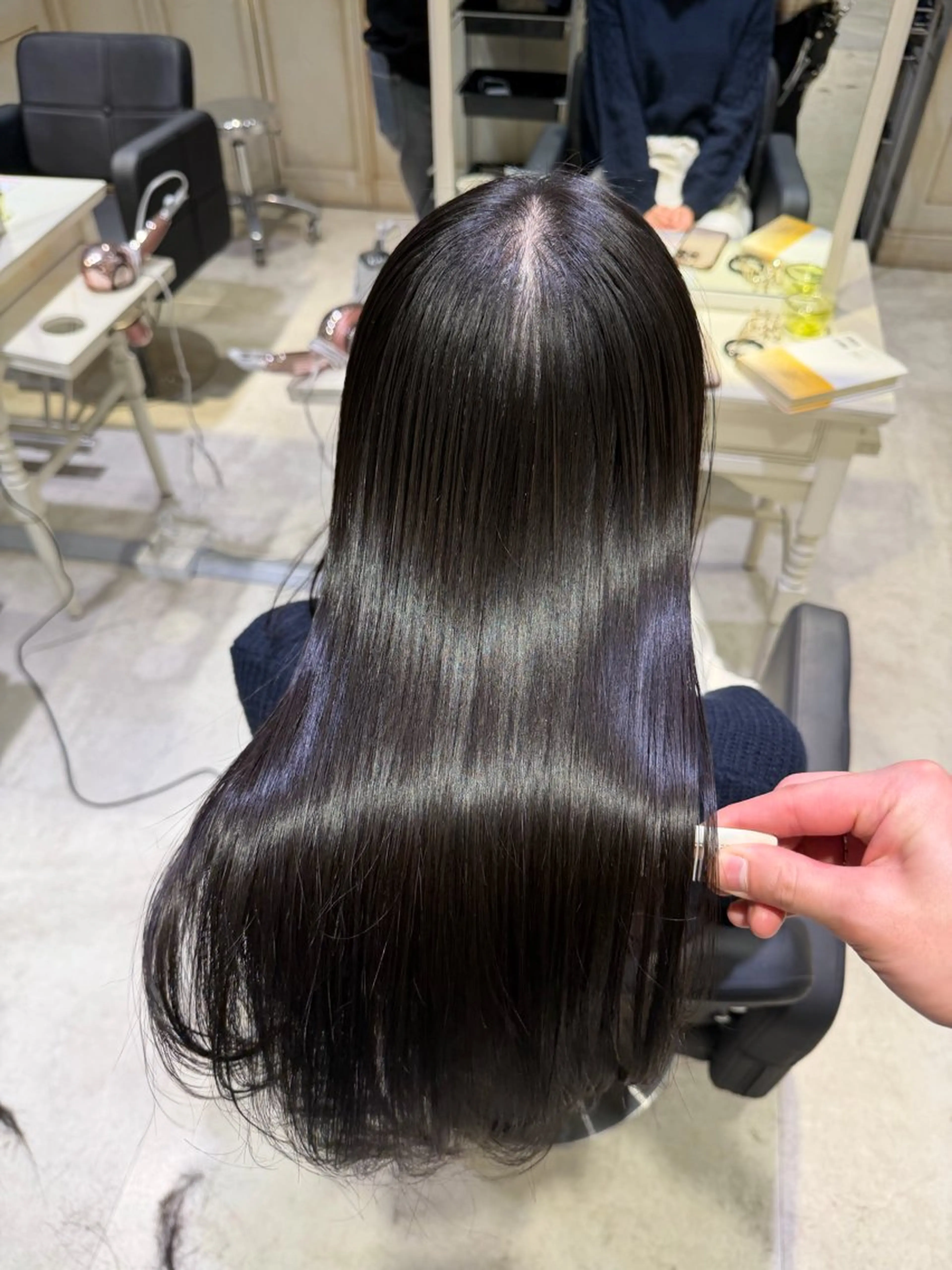 ミディアム カット 縮毛矯正 トリートメント 🟠髪質改善縮毛矯正 YUTO🟠のヘアスタイル