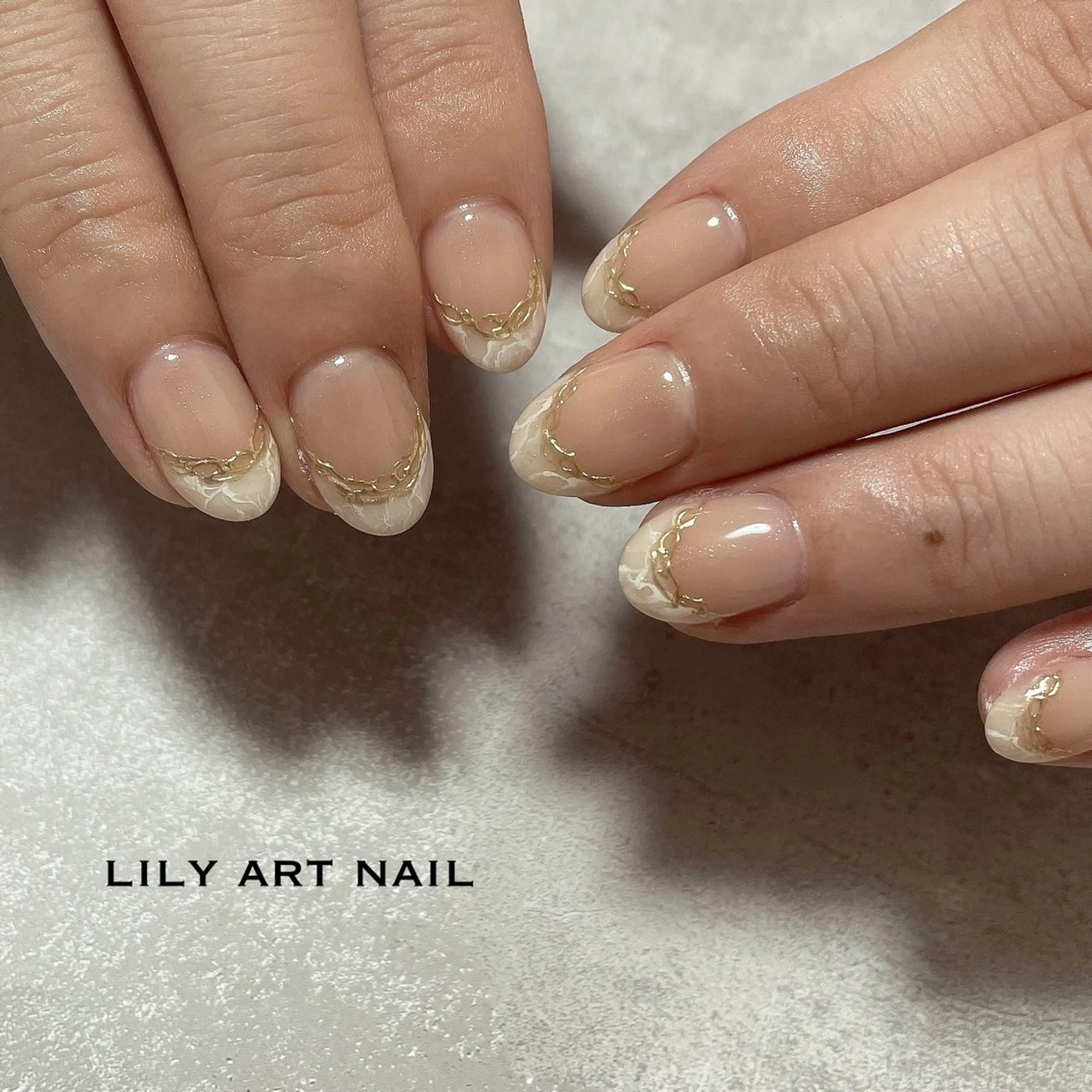 ネイル ハンドネイル LILY  ART NAILのネイルデザイン