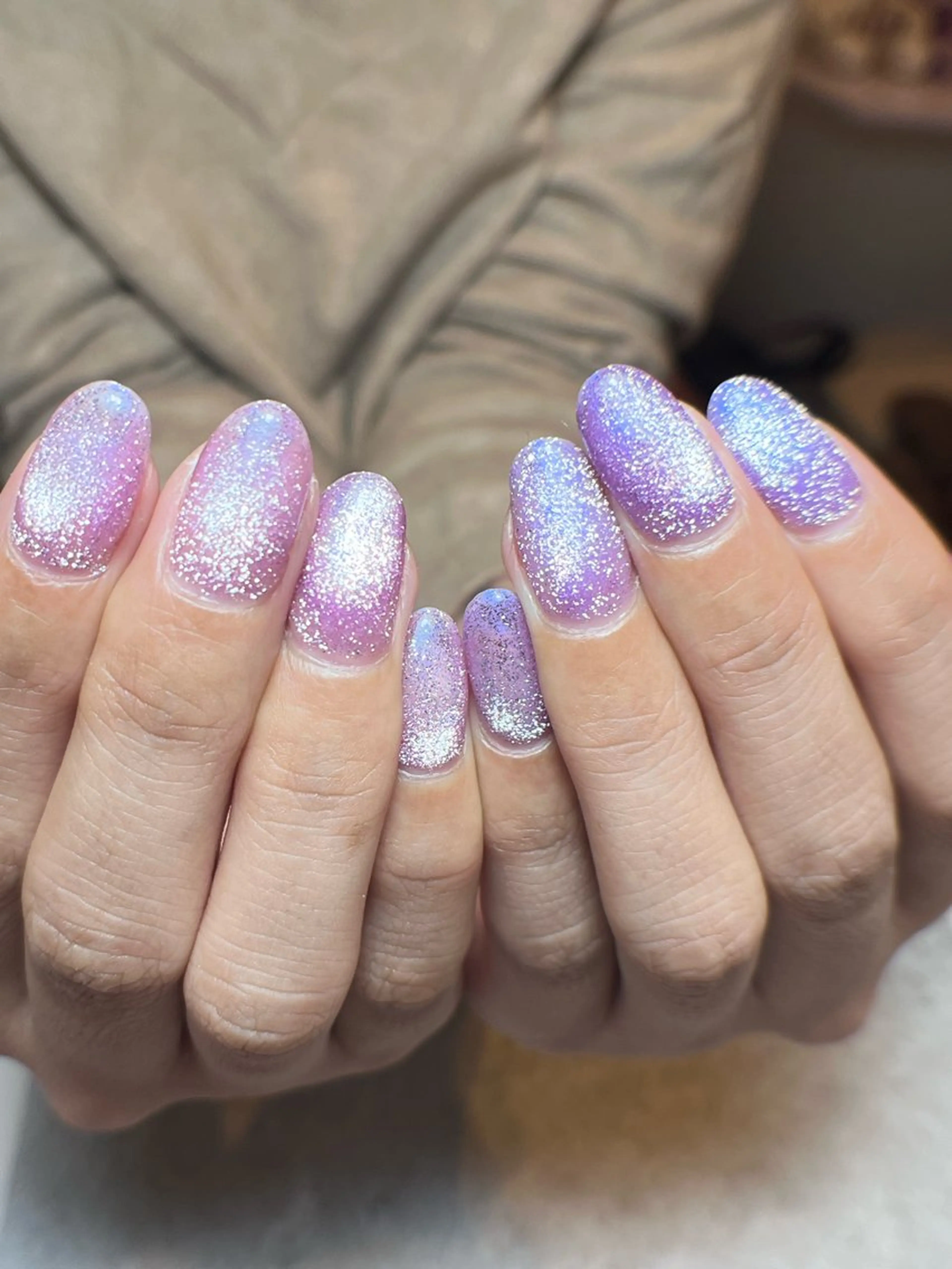 ネイル キラキラネイル マグネットネイル ハンドネイル ハンドケア ナツインフィニティ ネイルズ（なつ）のネイルデザイン