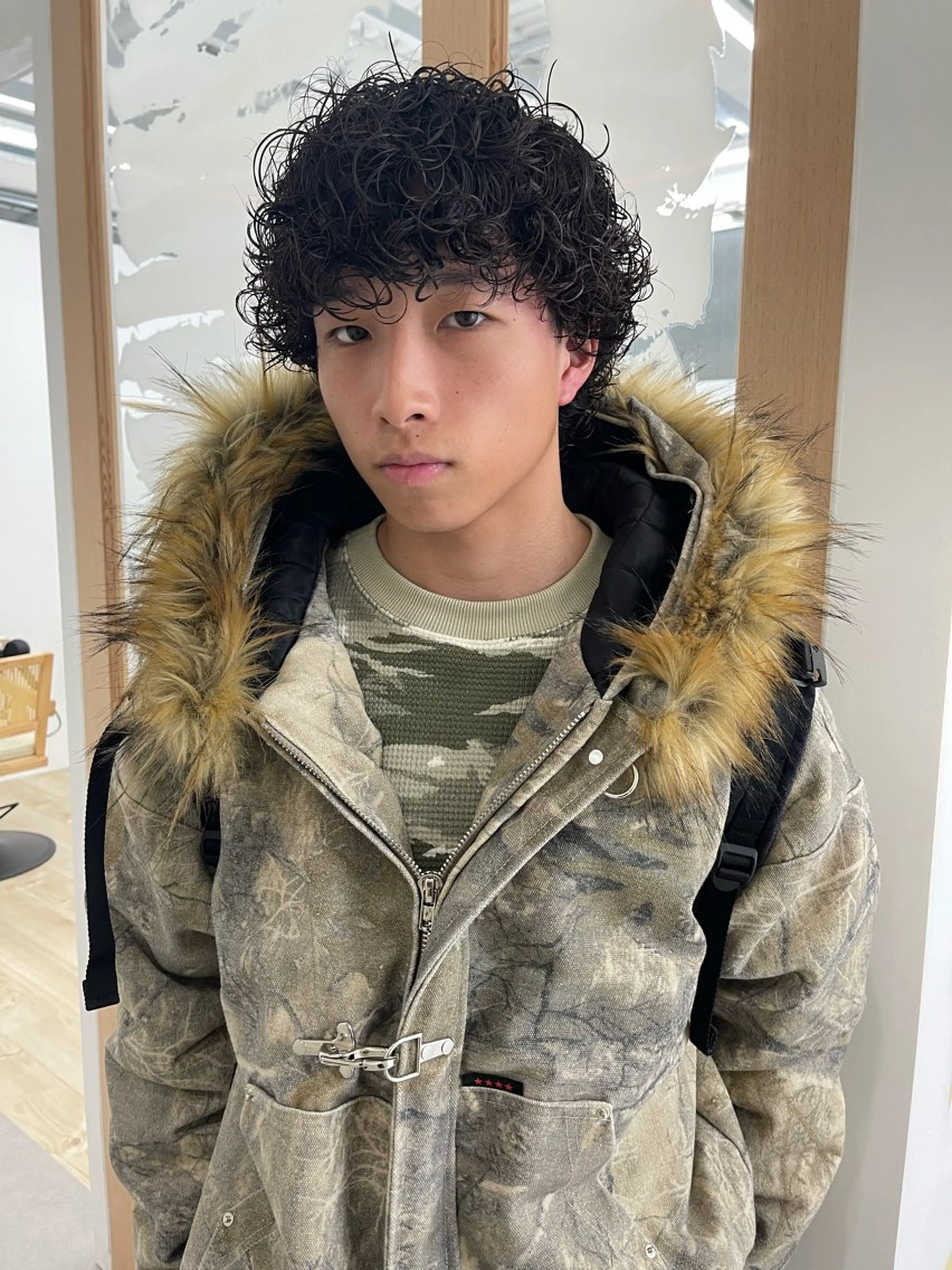 パーマ メンズ カット パーマ メンズカット パーマ[佐橋]のヘアスタイル