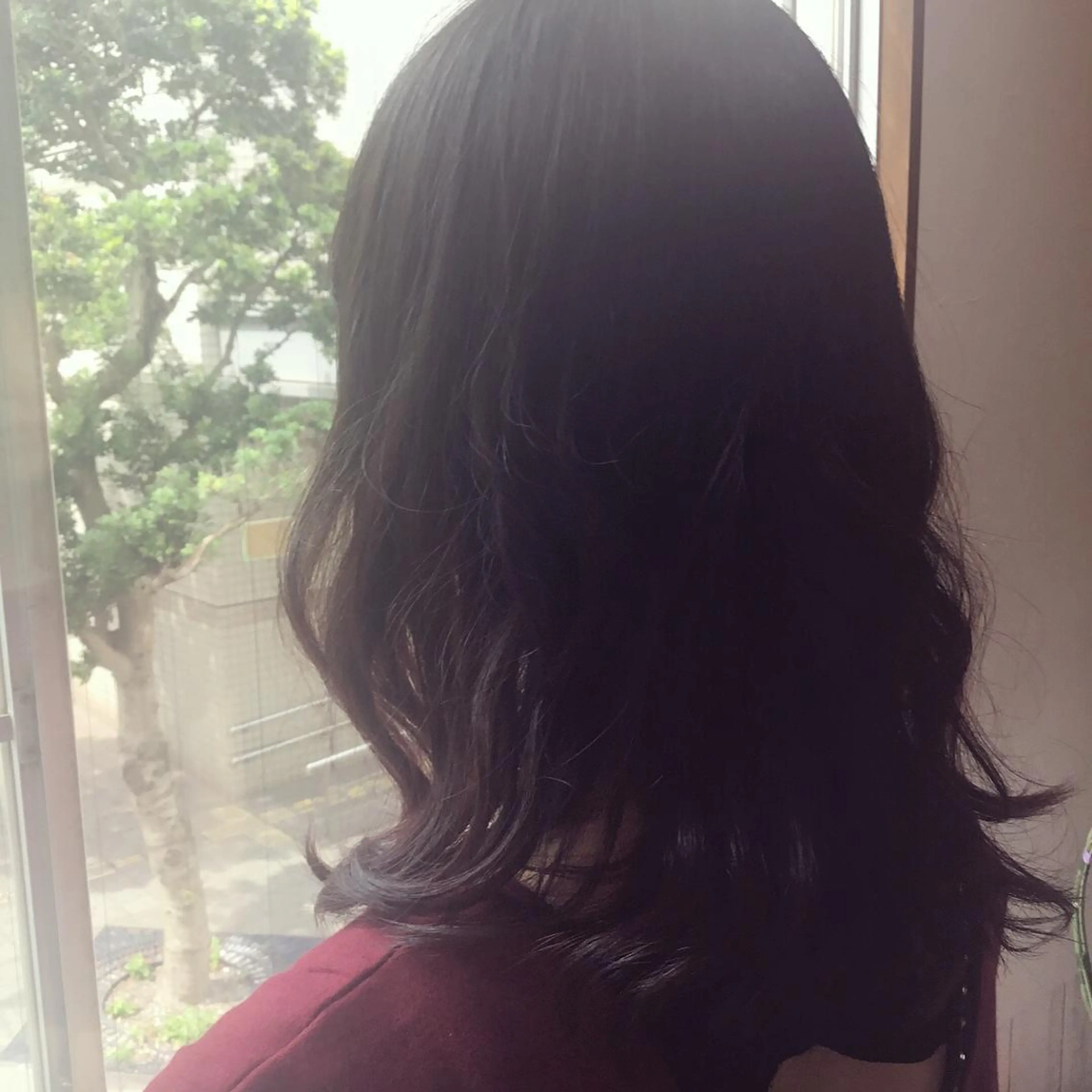 ミディアム カラー パーマ 金崎 新吾のヘアスタイル