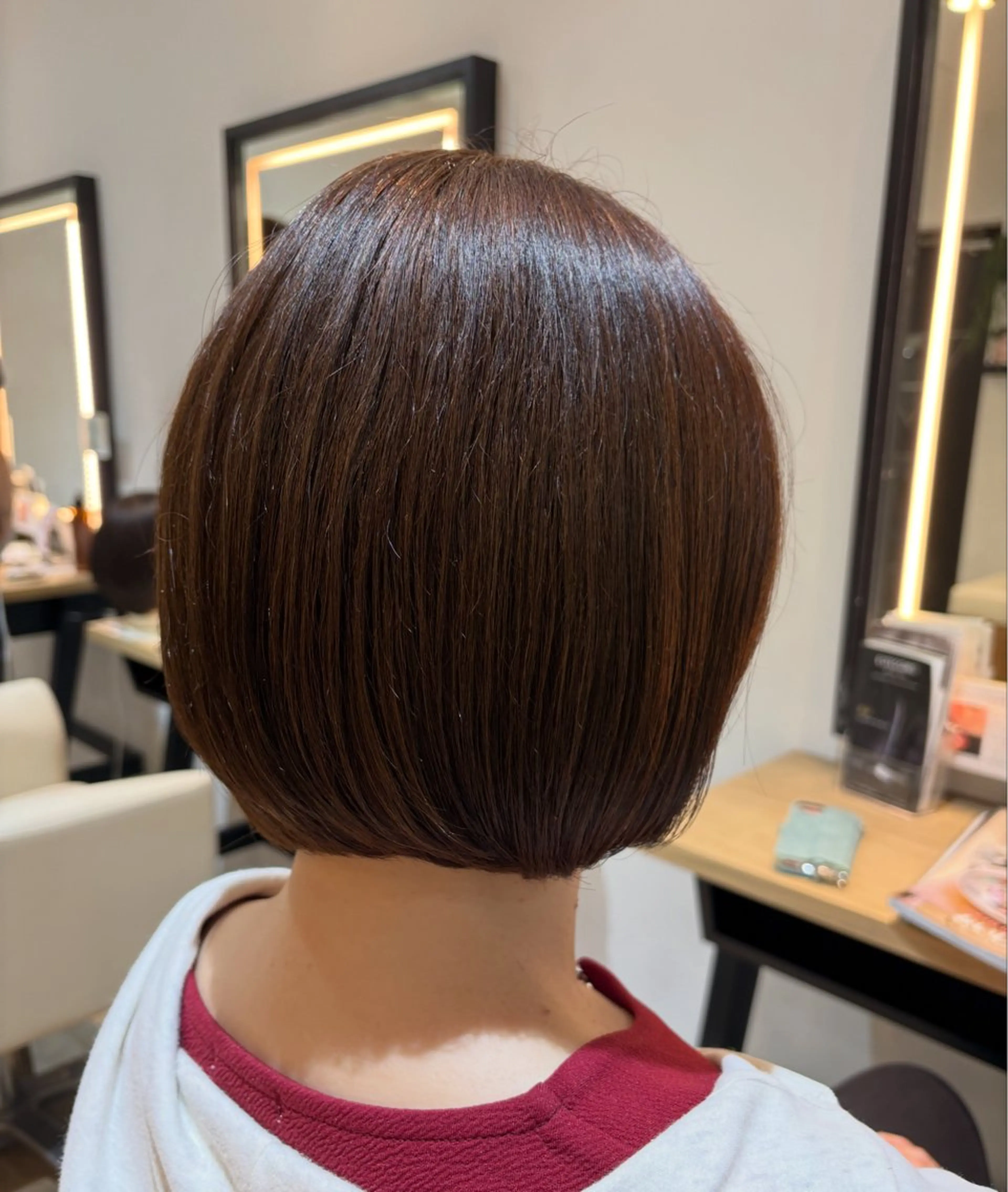 ショート ショートボブ ボブ ショートヘア 梅沢 優羽のヘアスタイル