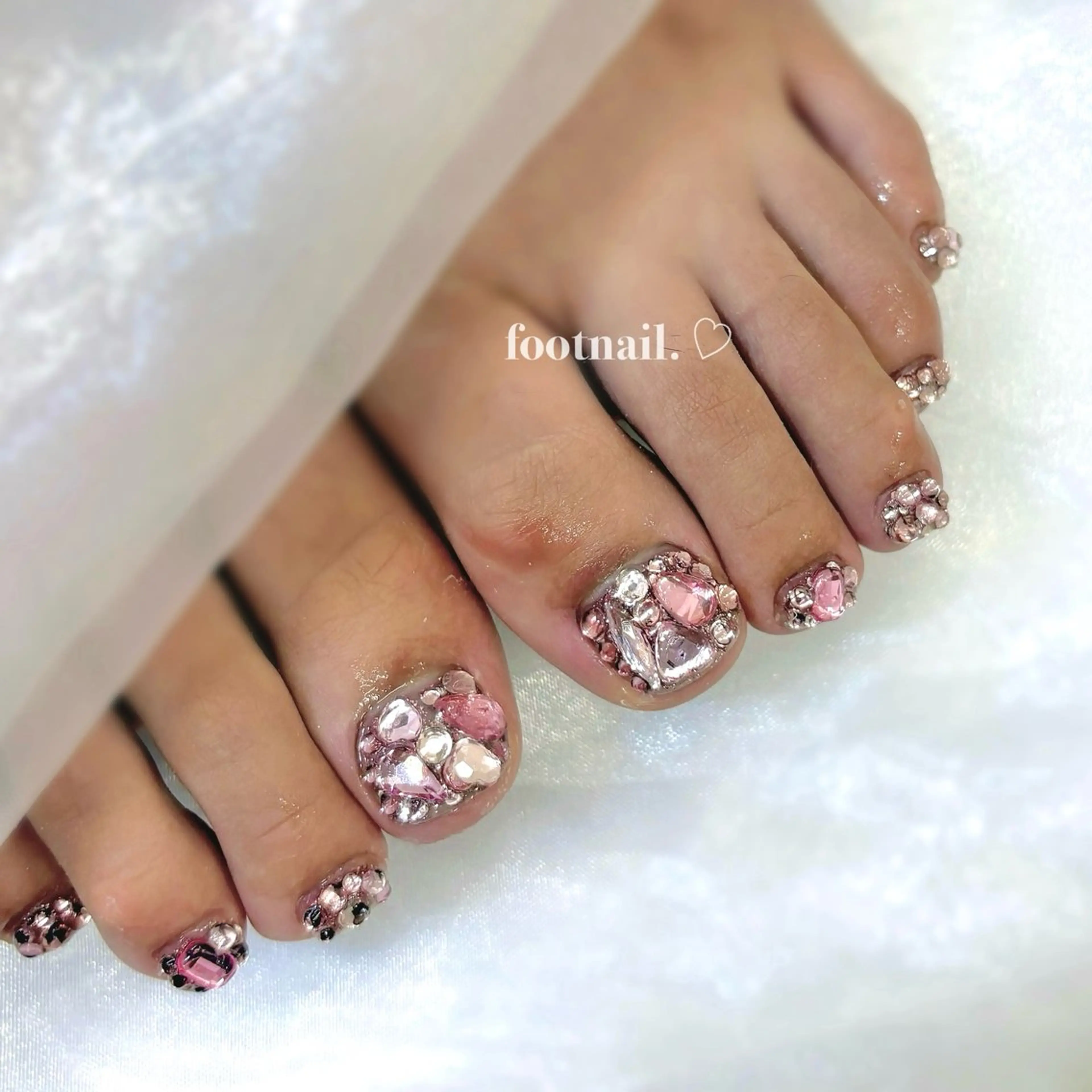 ネイル フットネイル eight横浜☁️ くまべのネイルデザイン