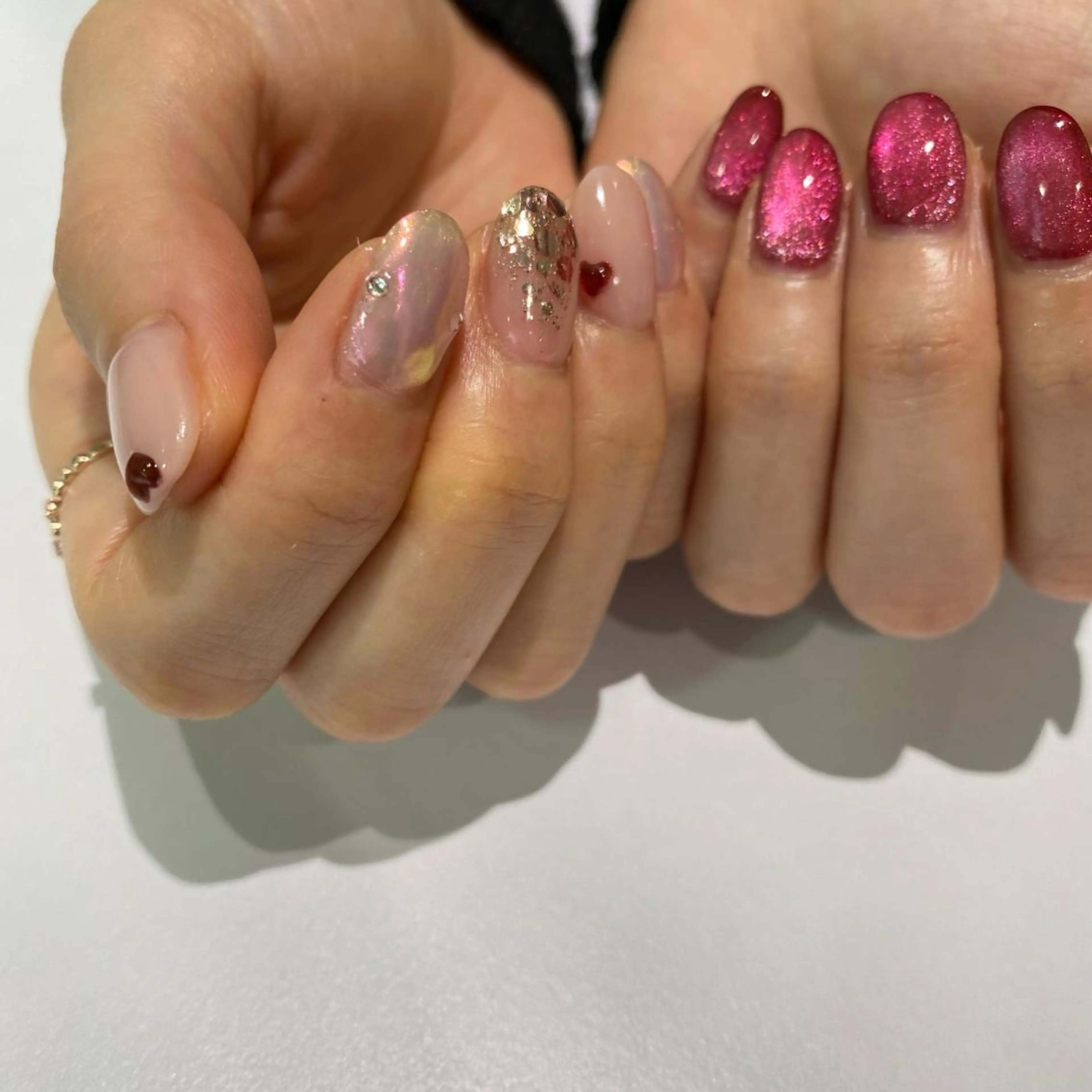 ネイル ハート nail salon ayanaのネイルデザイン