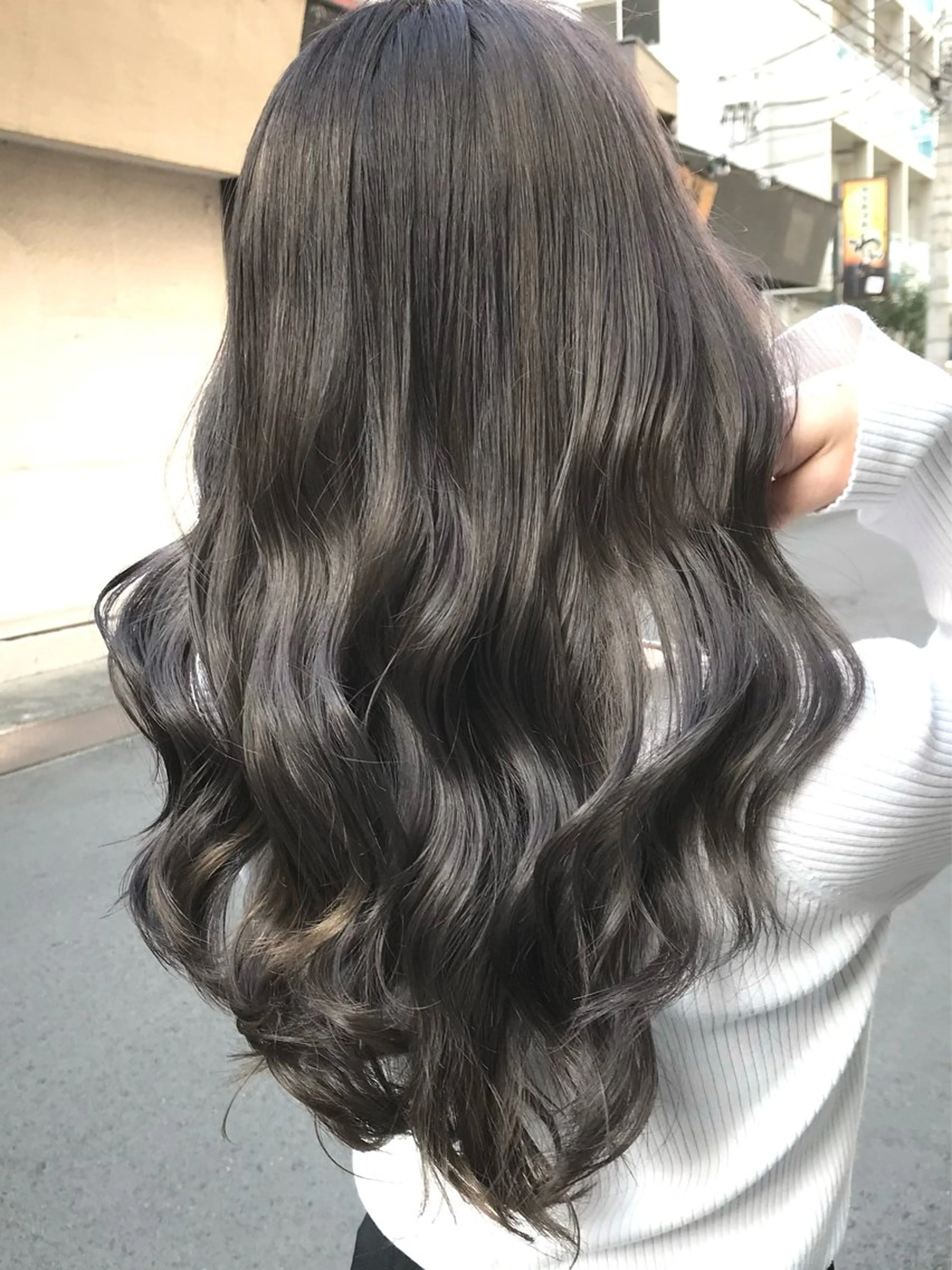 セミロング カラー 💎透明感カラー特化 💎TAISEIのヘアスタイル