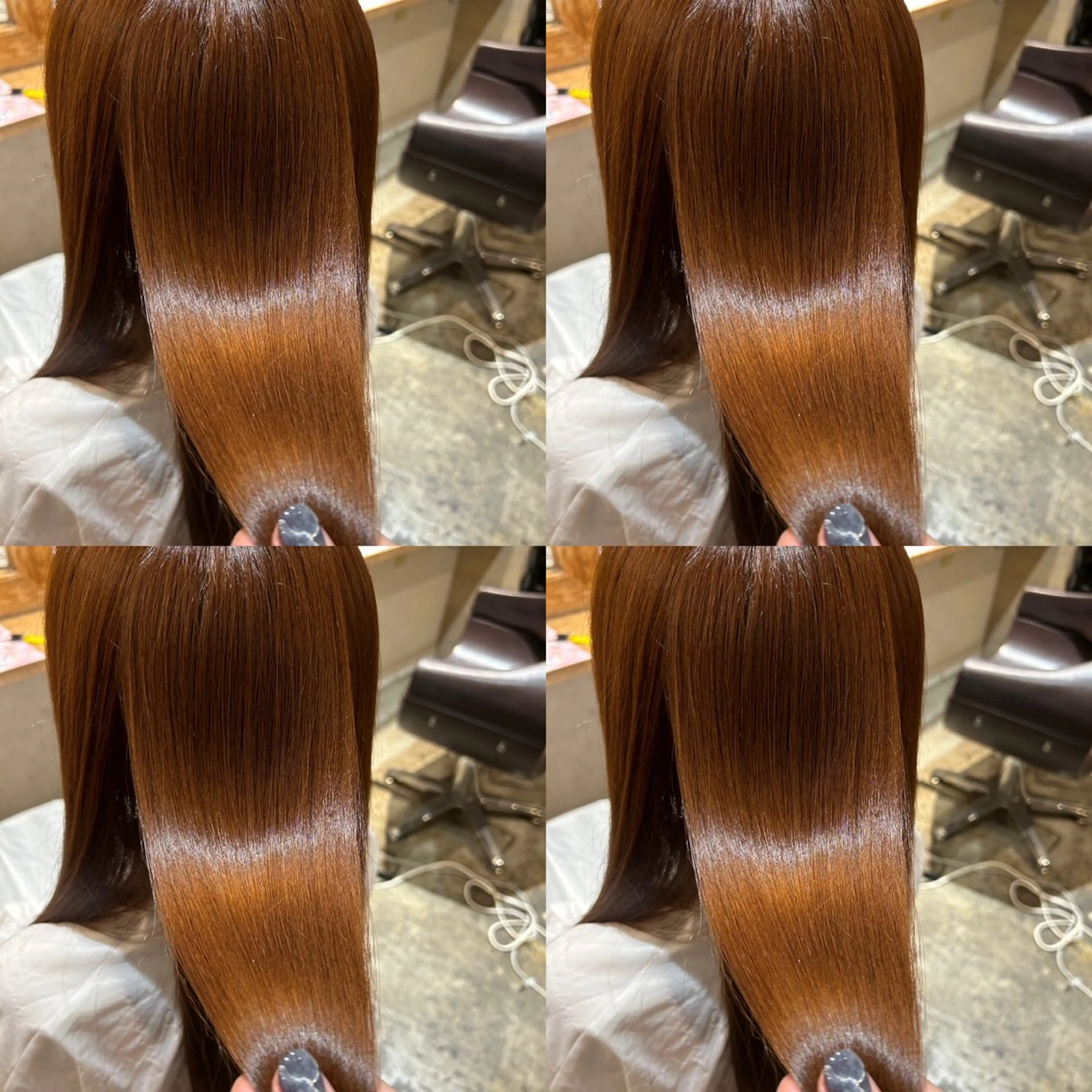 ロング カラー レイヤーカット/ 縮毛矯正🇰🇷早坂のヘアスタイル