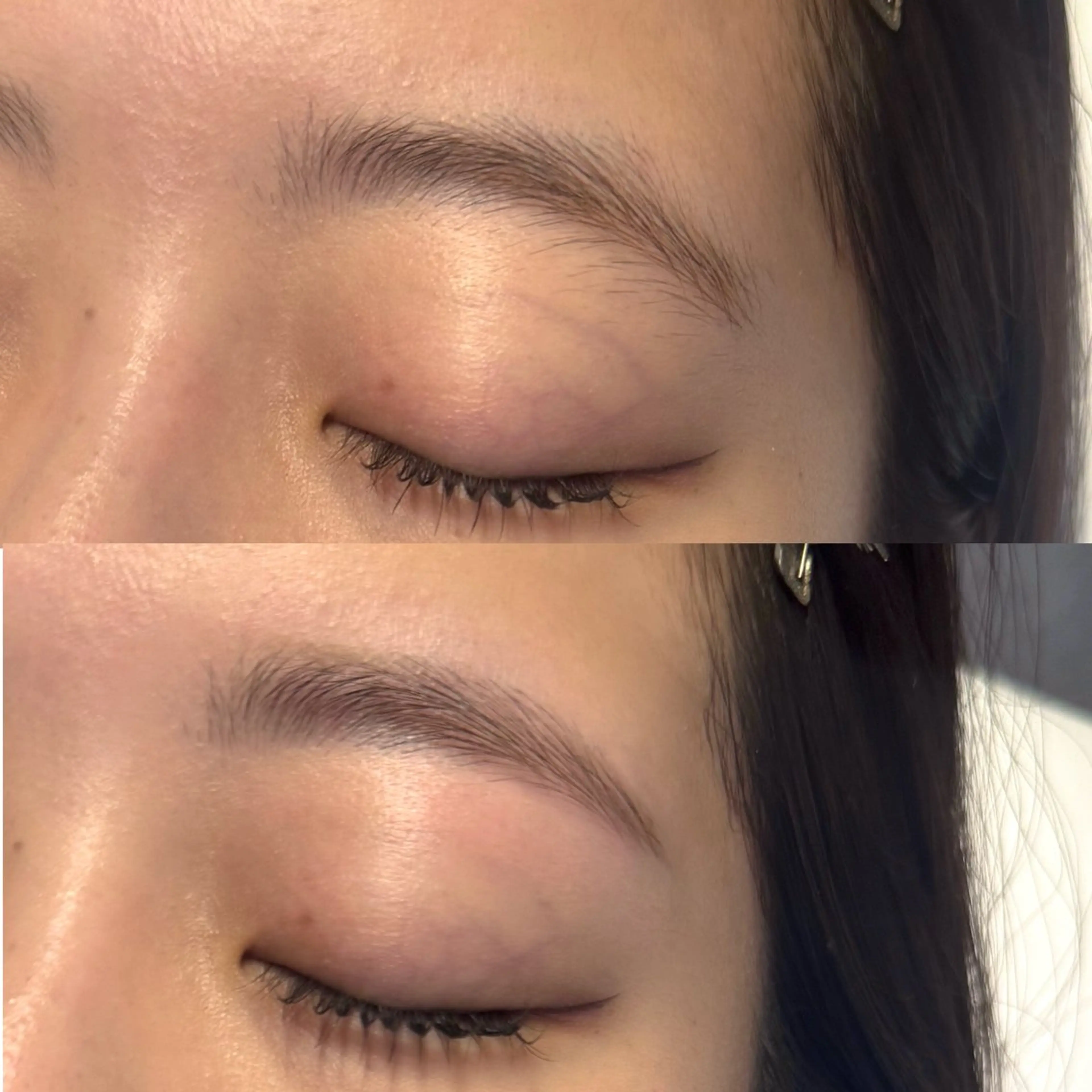 アイブロウ メンズアイブロウ 眉毛ワックス脱毛 大人の為のデザイン 🫧Misuzuのマツエク・マツパデザイン