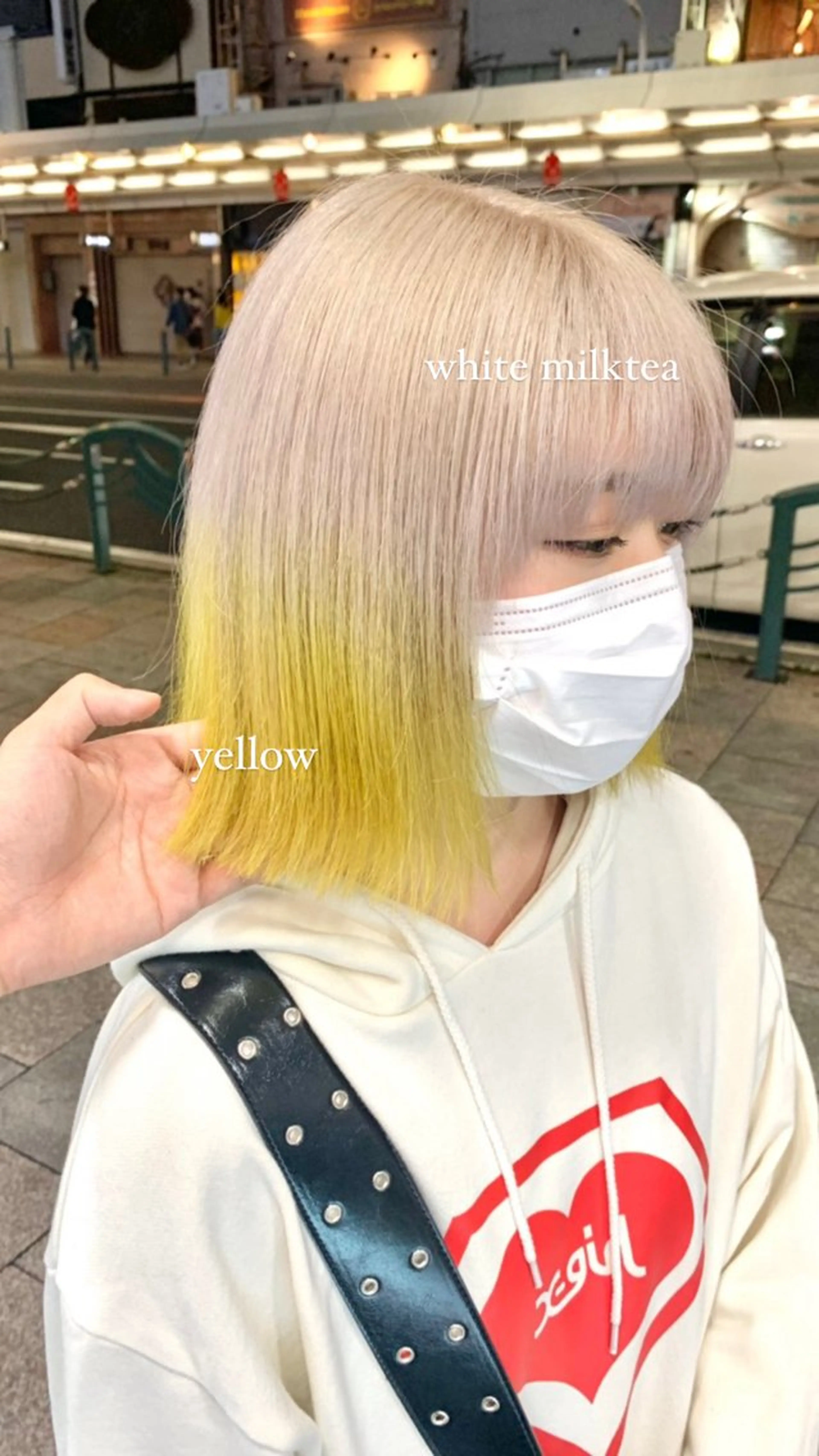 ミディアム カラー 🩷  ayaka 🩷のヘアスタイル